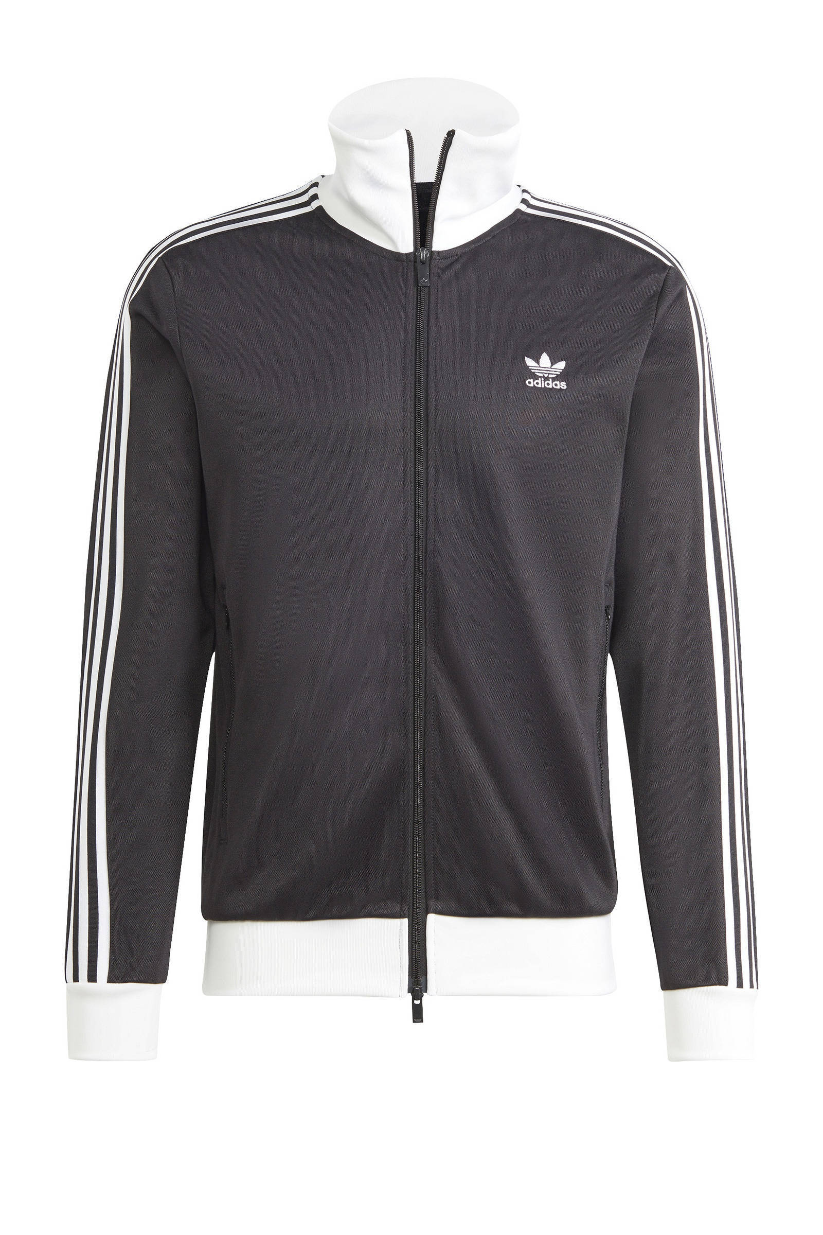 adidas Originals vest Adicolor Classics Beckenbauer zwart/wit | wehkamp