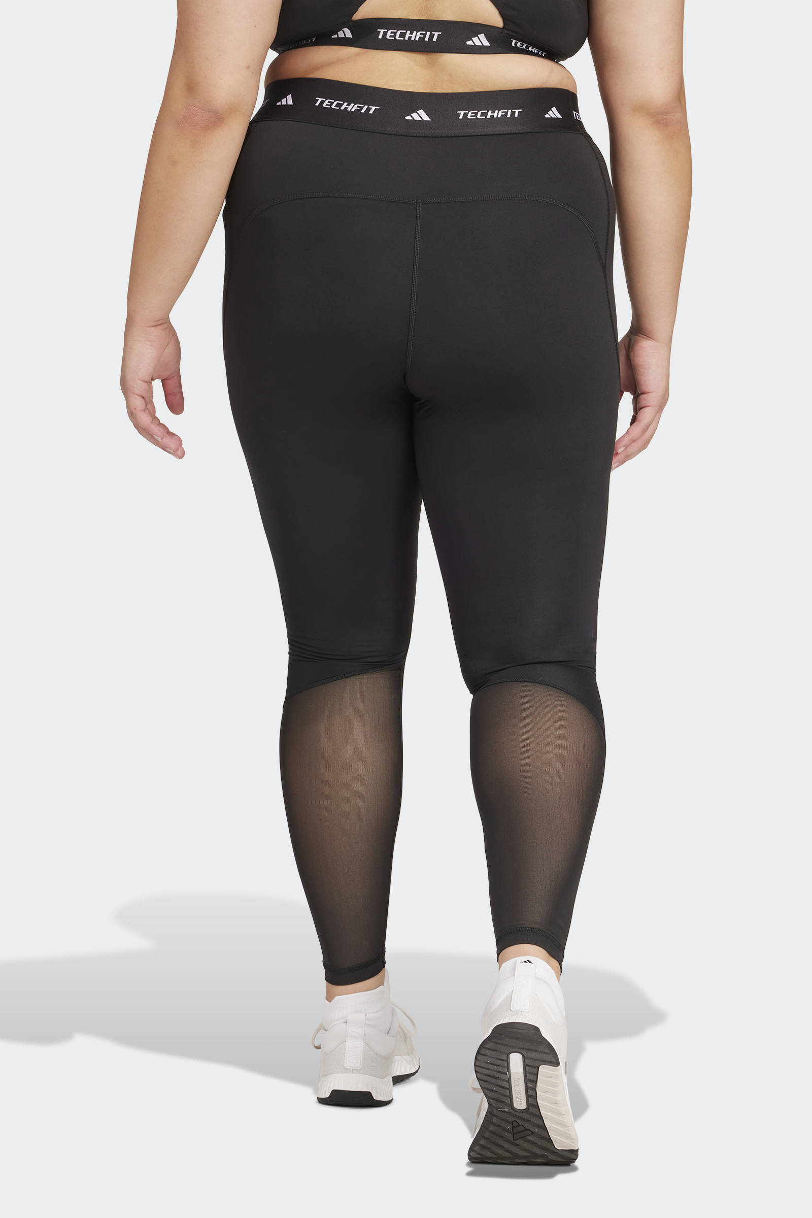 adidas Performance Plus Size sporttight zwart | wehkamp