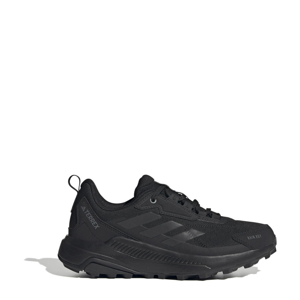Zwarte dames adidas Terrex Anylander RAIN.RDY wandelschoenen van mesh-pu/voering: mesh/voetbed: eva met veters