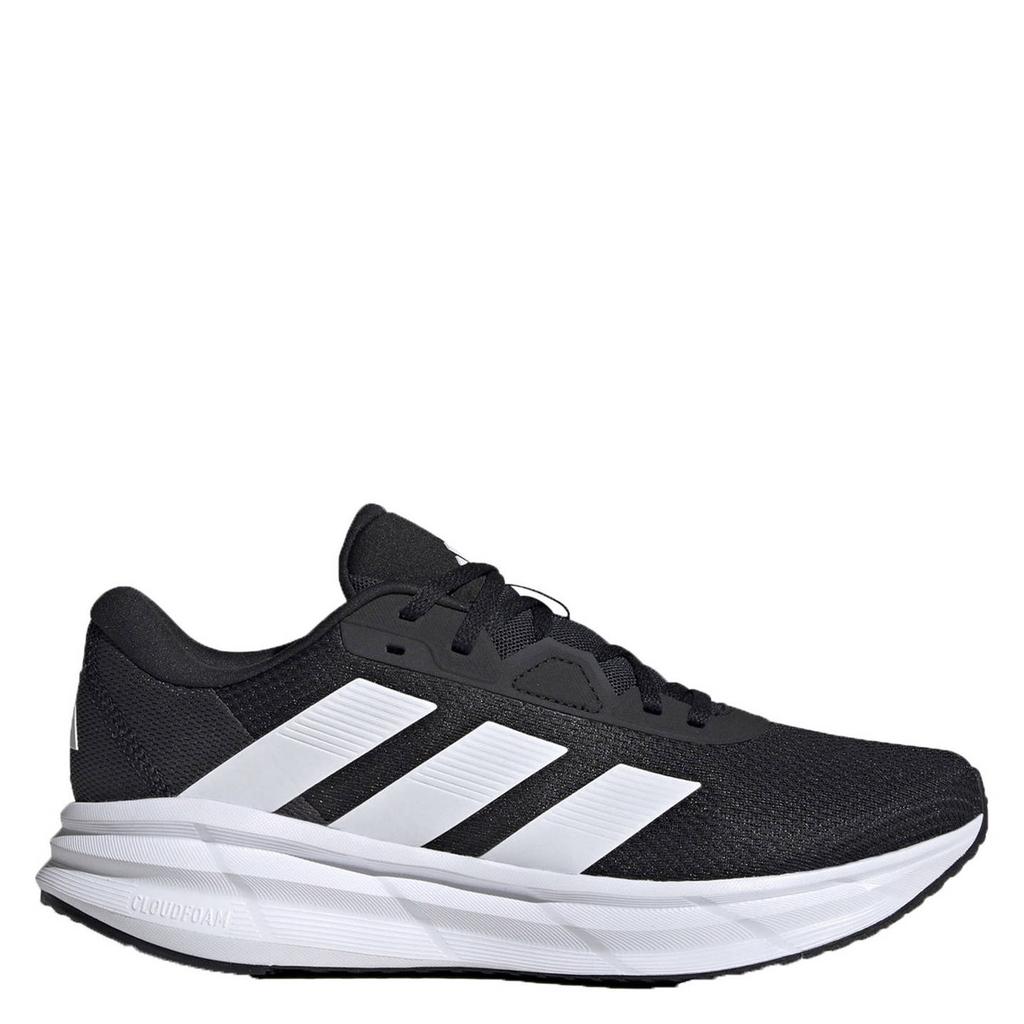 Zwart, wit en antraciete heren adidas Performance Galaxy 7 hardloopschoenen van mesh/voering: mesh/voetbed: eva met veters