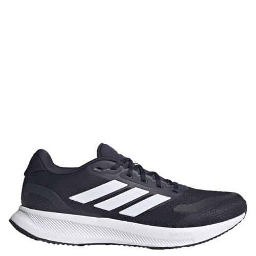 adidas Performance Runfalcon 5 hardloopschoenen donkerblauw/wit/zwart afbeelding