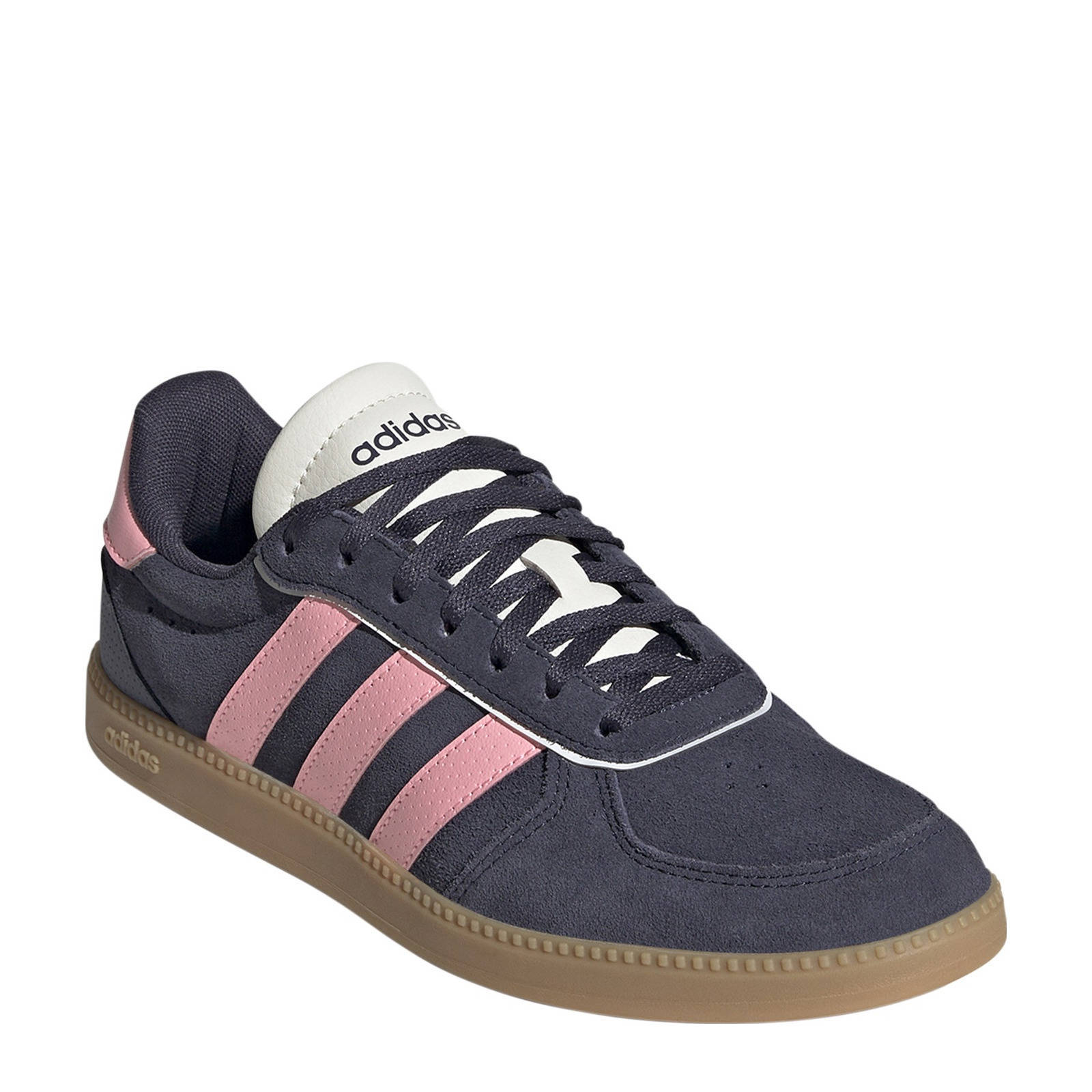 adidas Sportswear Breaknet Sleek sneakers donkerblauw/roze | wehkamp