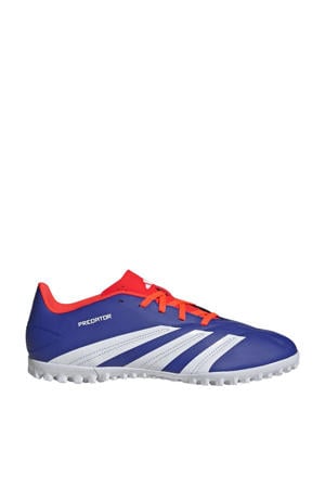 Predator Club senior voetbalschoenen kobaltblauw/wit/rood