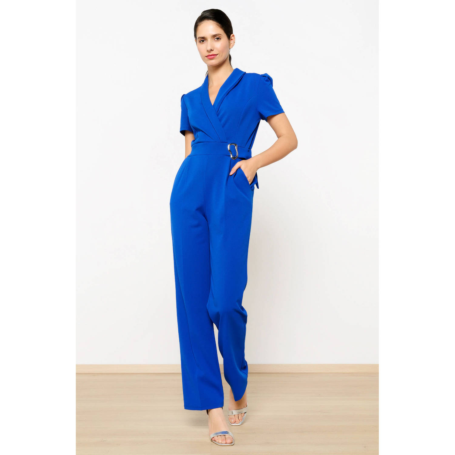 LOLALIZA jumpsuit blauw