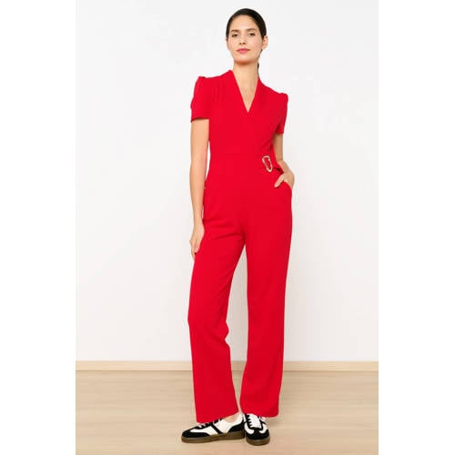 LOLALIZA jumpsuit rood afbeelding