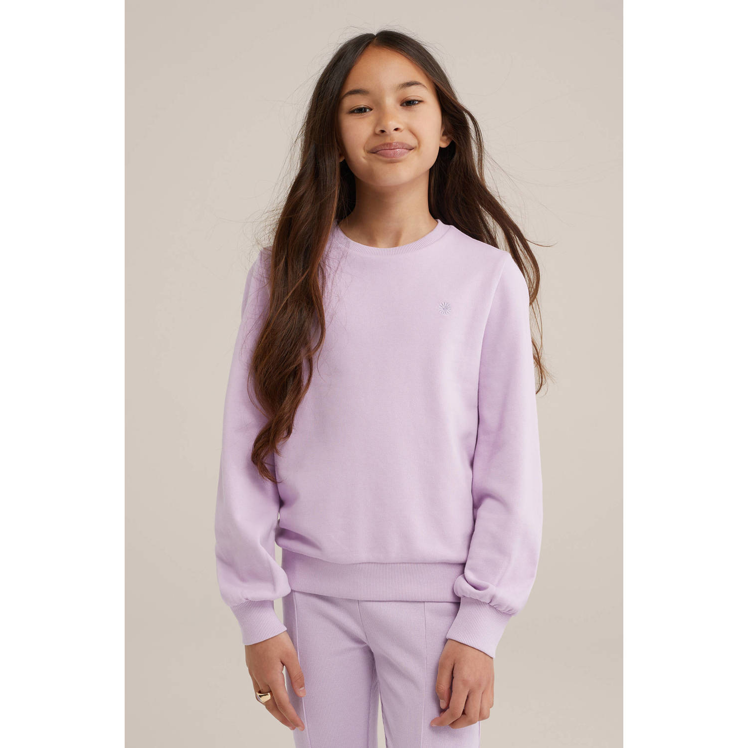WE Fashion sweater lila