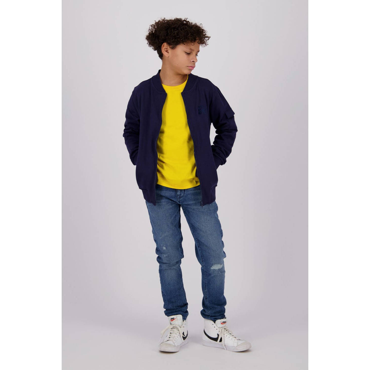Raizzed straight fit jeans Denver tinted blue Blauw Jongens Denim Effen 122
