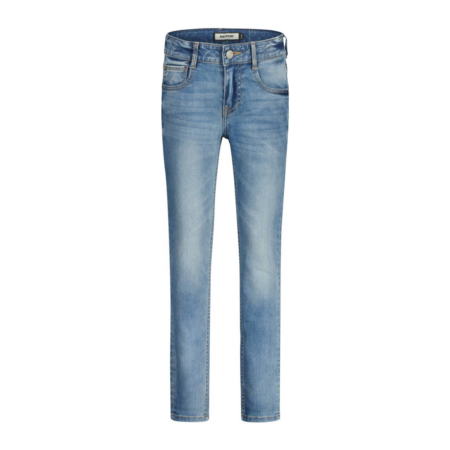 Raizzed super skinny jeans Bangkok mid blue stone Blauw Jongens Stretchdenim 146