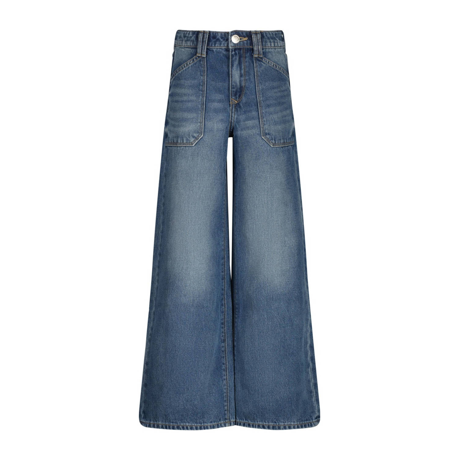 Raizzed wide leg jeans Monaco mid blue stone