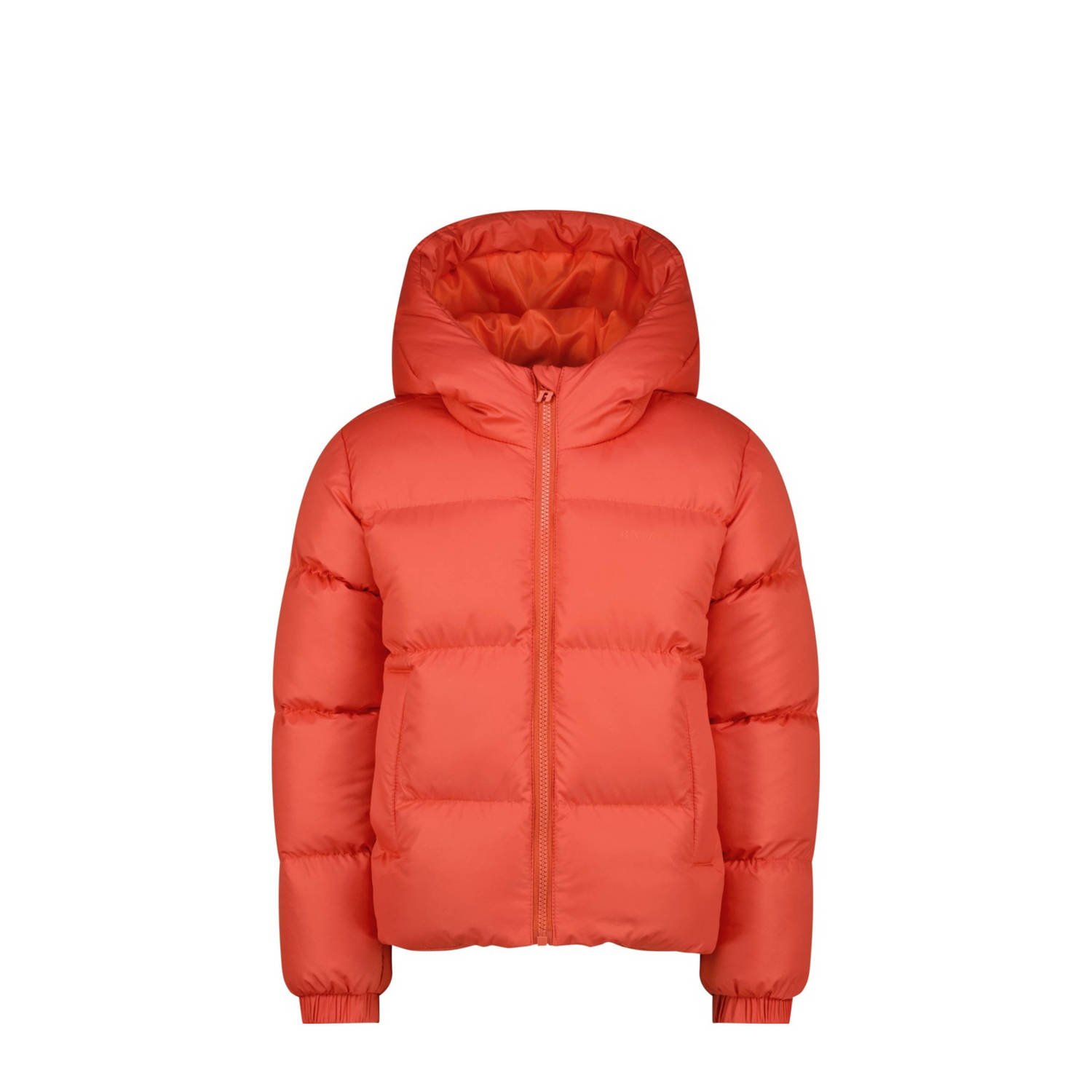 Raizzed gewatteerde winterjas Lize oranje Meisjes Polyester Capuchon Effen 116