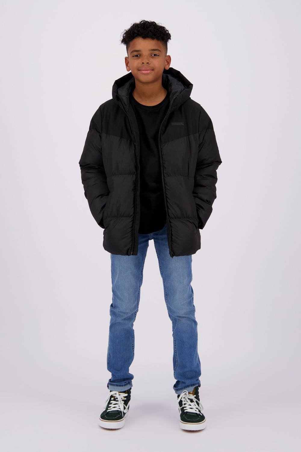 Raizzed gewatteerde winterjas Tiko zwart | wehkamp