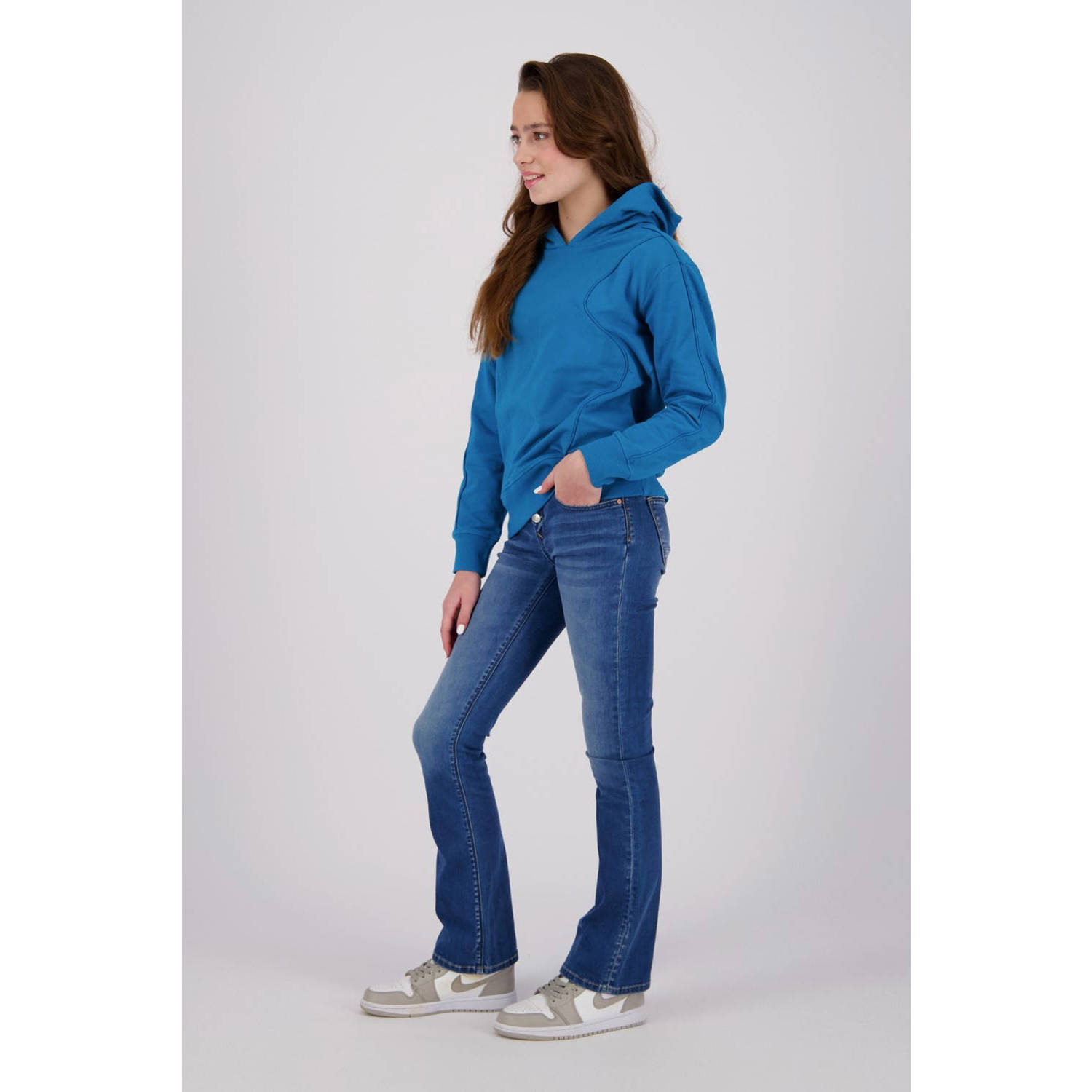 Raizzed flared jeans Melbourne mid blue stone
