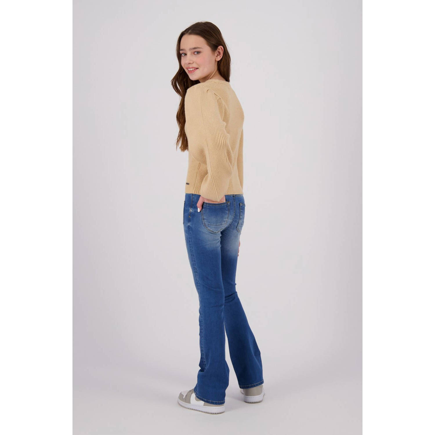 Raizzed flared jeans Melbourne Crafted mid blue stone