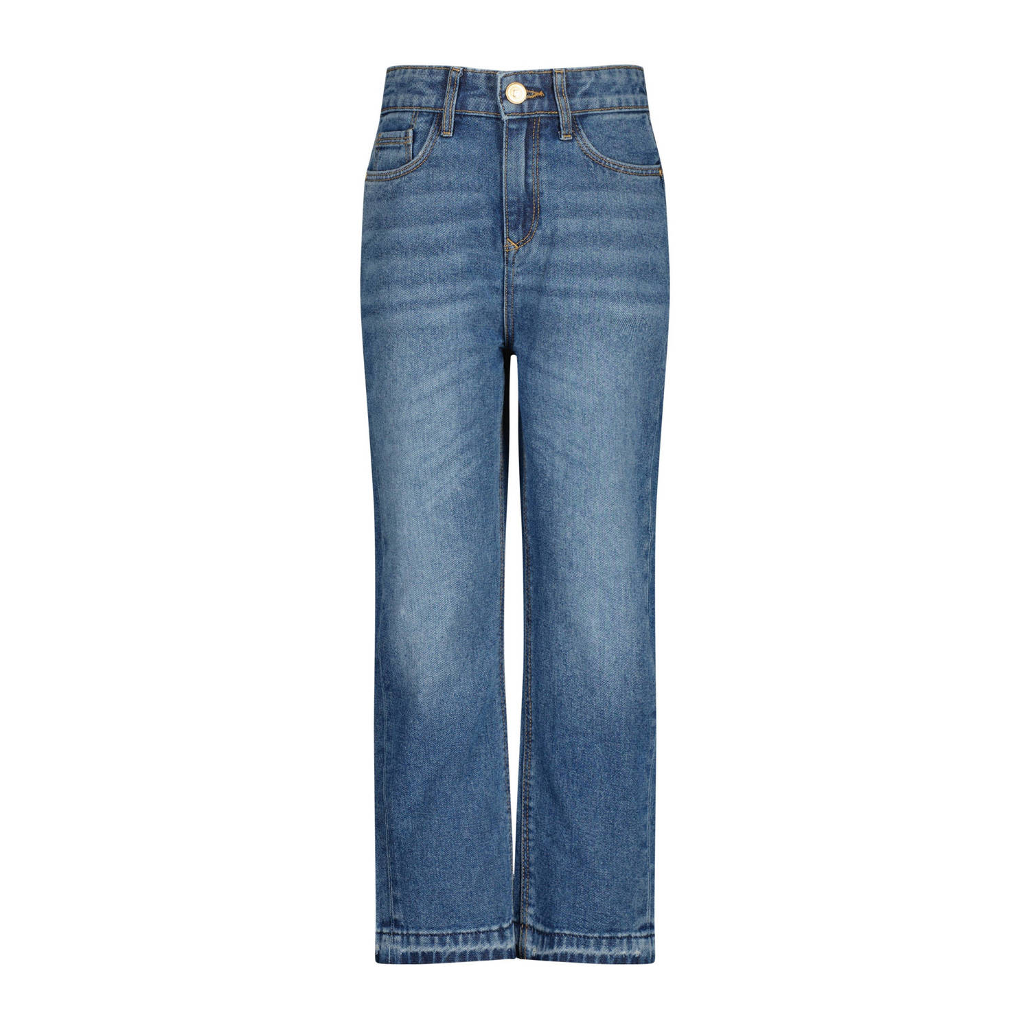 Raizzed loose fit jeans Florida medium blue denim Blauw Effen 110