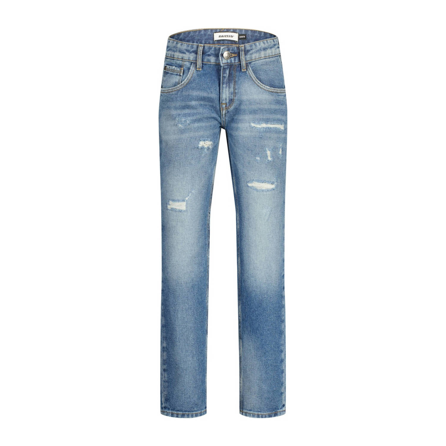 Raizzed straight fit jeans Denver crafted vintage blue Blauw Jongens Denim 104