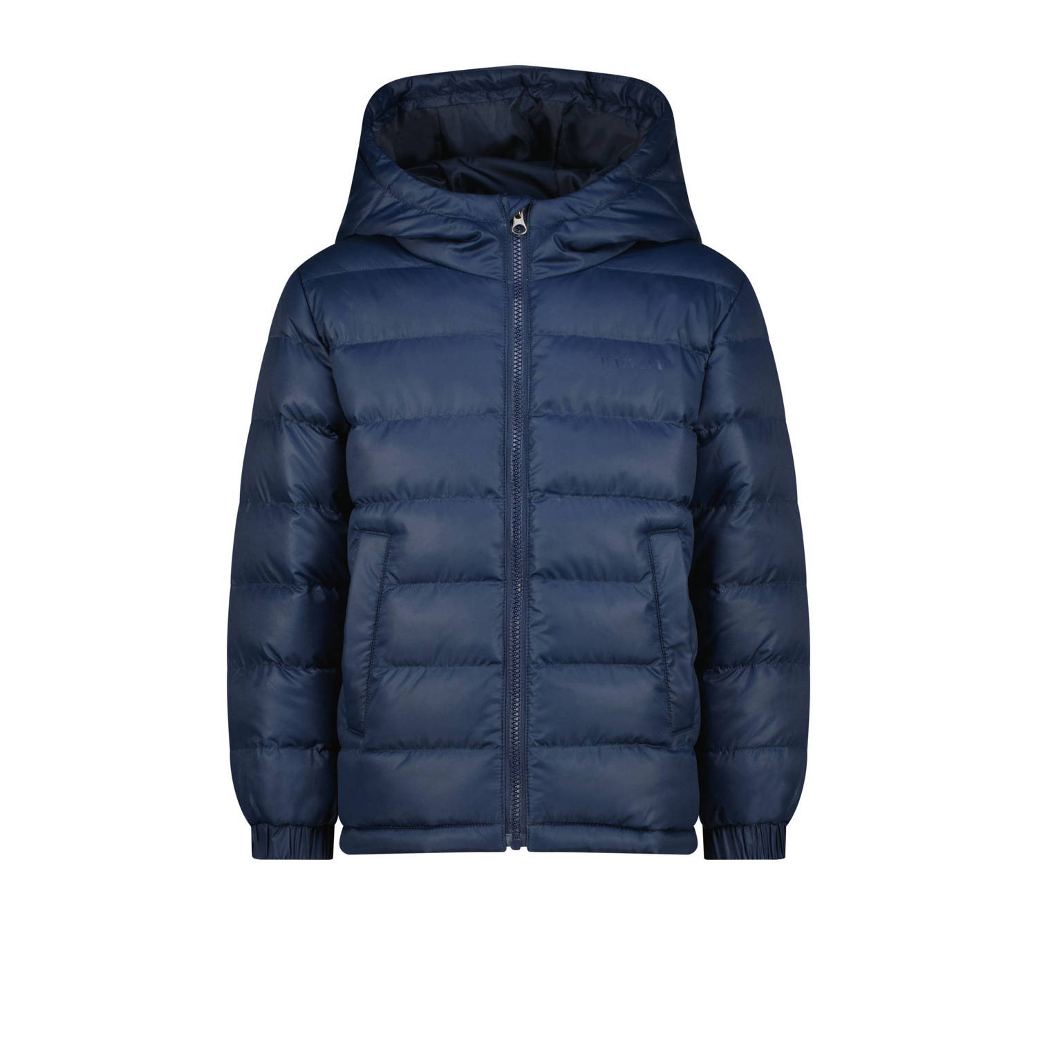 Raizzed gewatteerde winterjas Tandy donkerblauw Meisjes Polyester Capuchon 176
