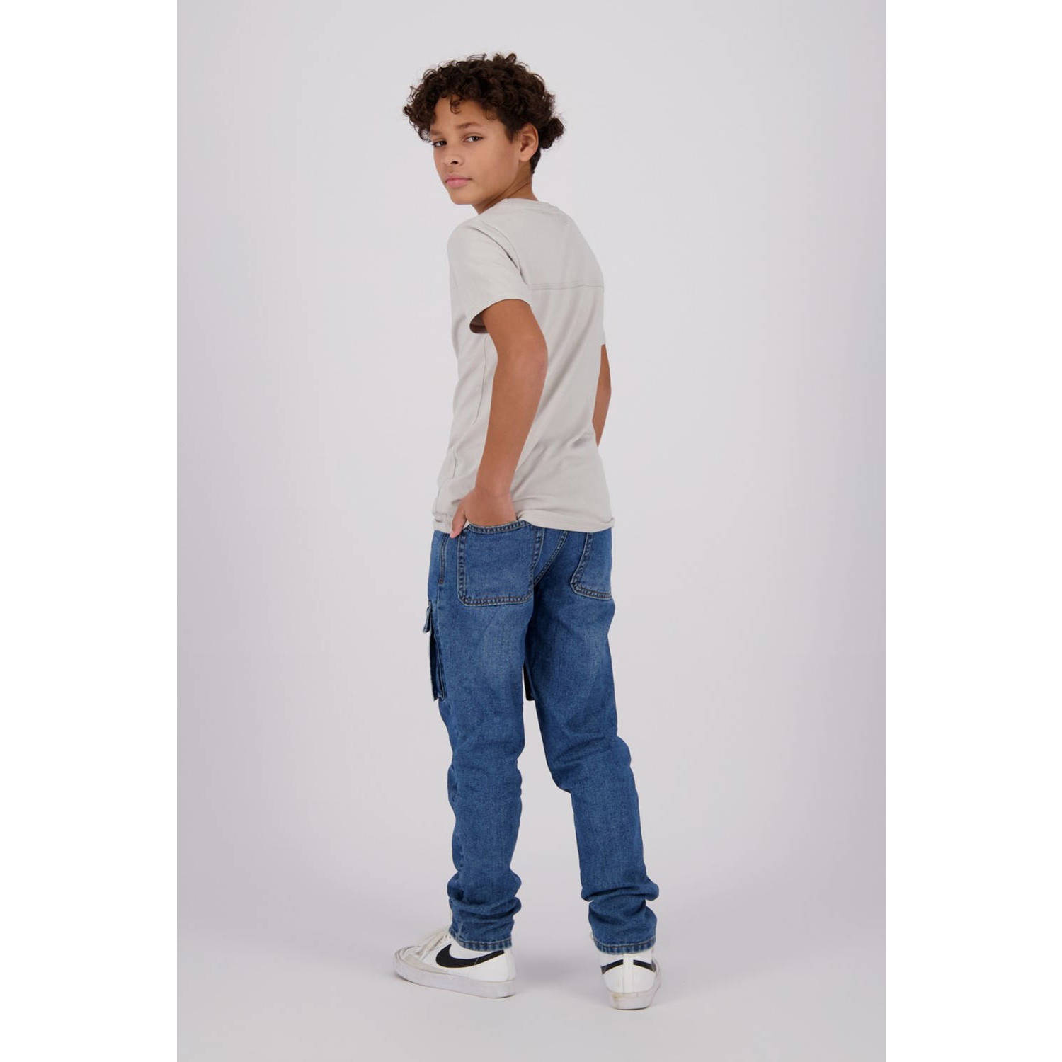 Raizzed straight leg jeans Denver cargo vintage blue