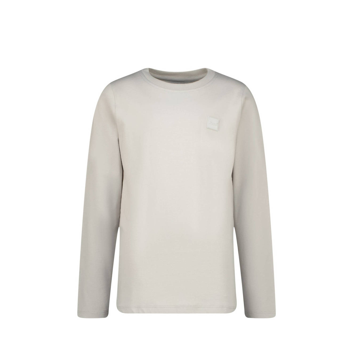 Raizzed longsleeve Harbin R1 lichtgrijs Jongens Katoen Ronde hals Effen 116