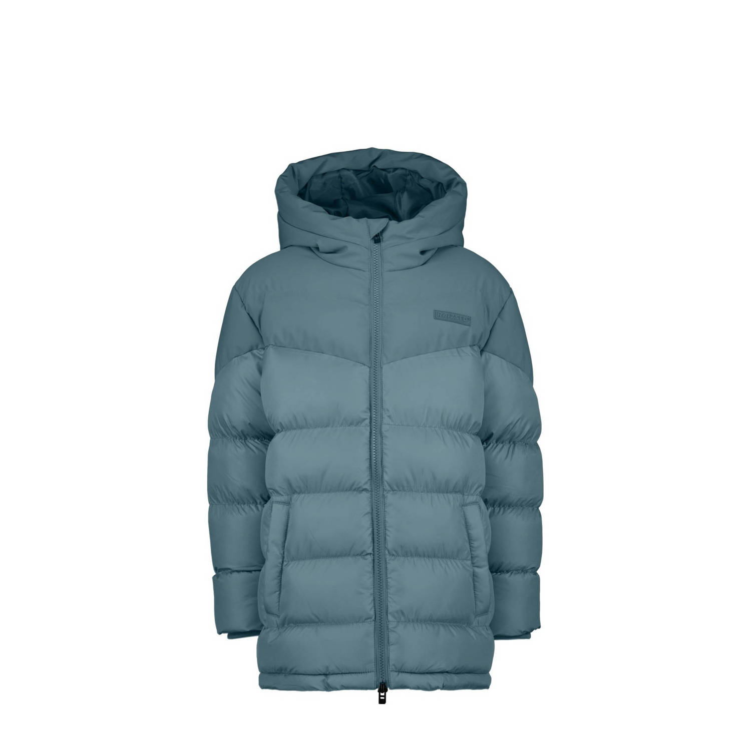 Raizzed gewatteerde winterjas Tulun lichtblauw Jongens Polyester Capuchon 128