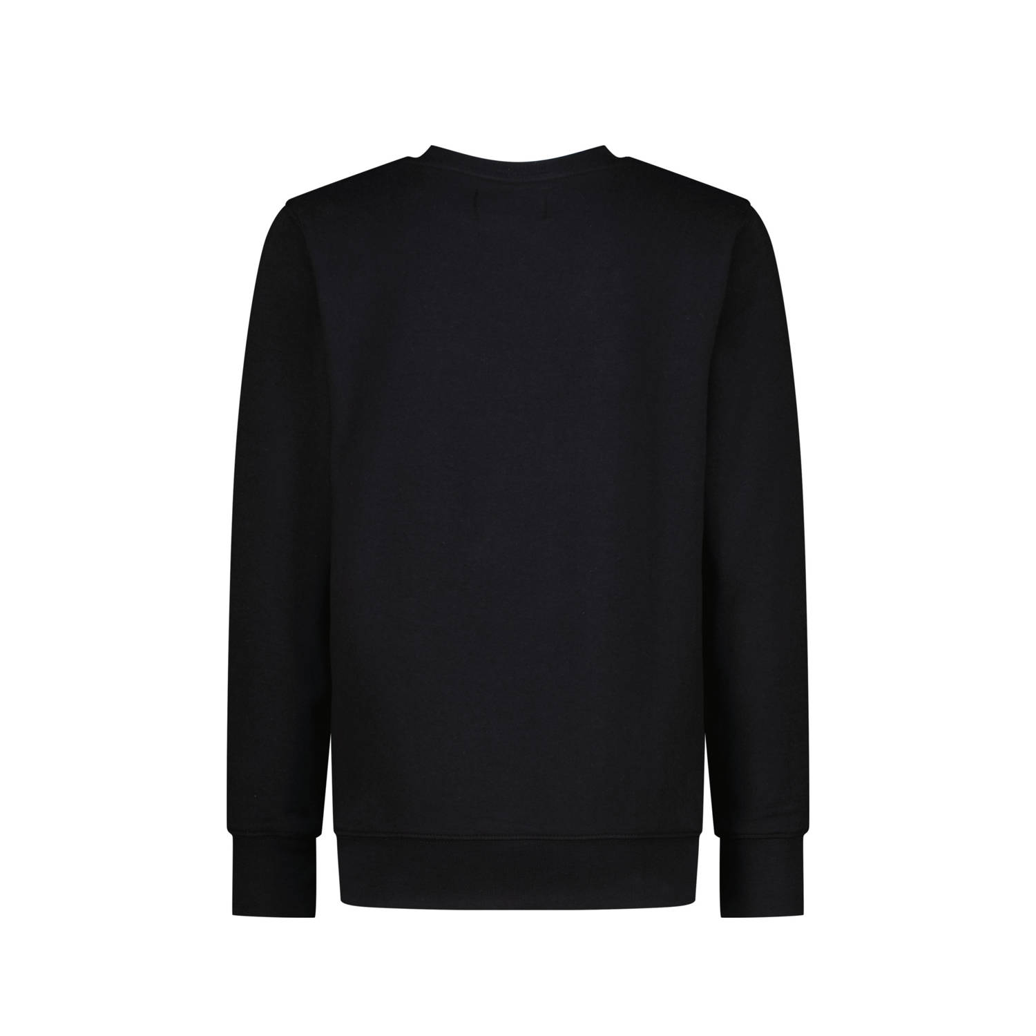 Raizzed sweater Novo met logo zwart