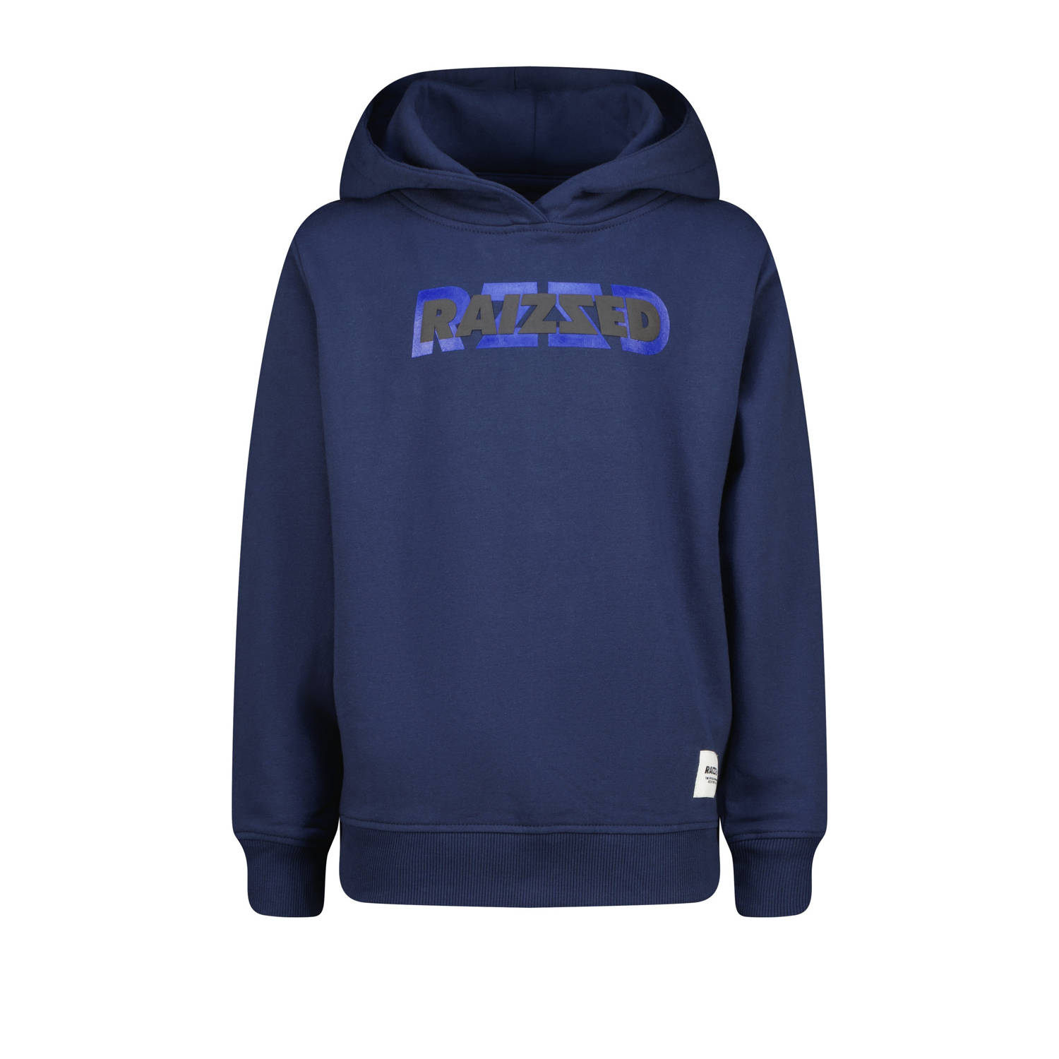 Raizzed hoodie Neor met logo donkerblauw