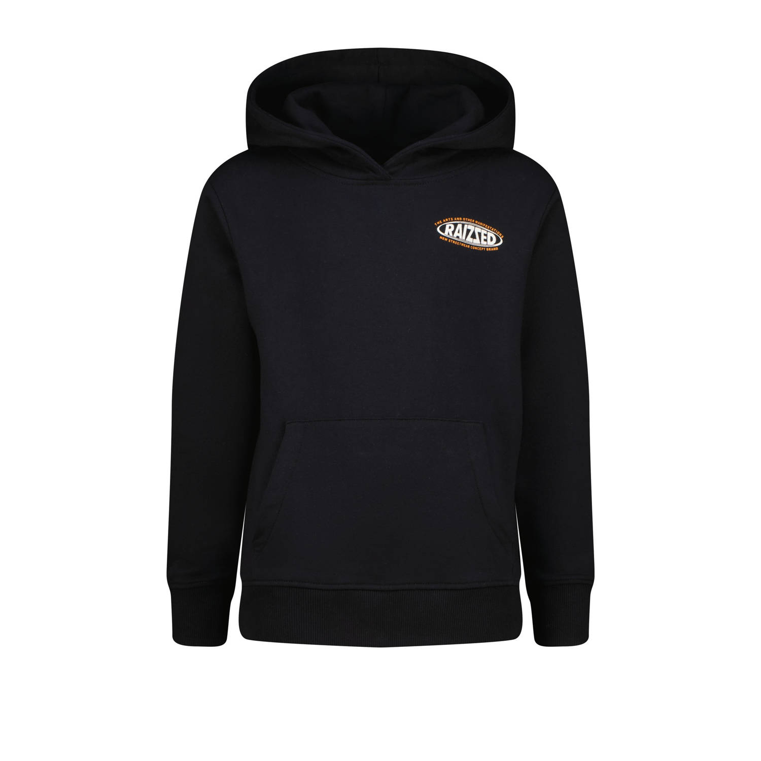 Raizzed hoodie Nice met backprint zwart