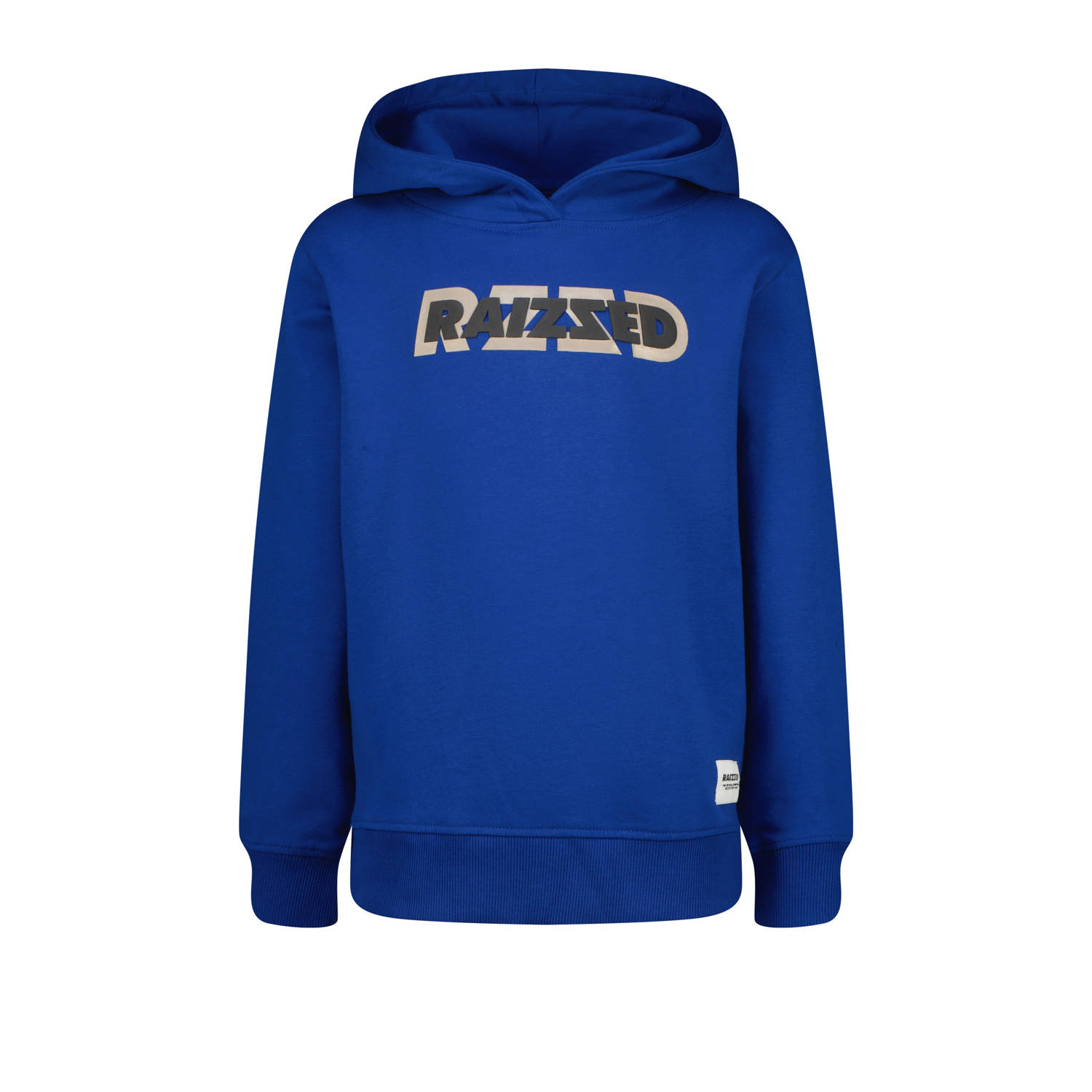 Raizzed hoodie Neor met logo helderblauw