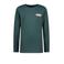 Raizzed longsleeve Join met backprint donkergroen
