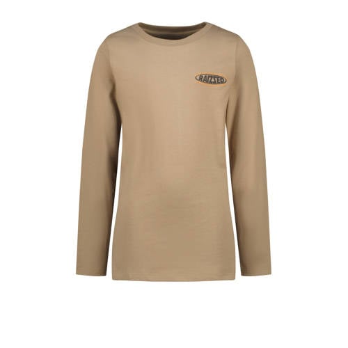 Raizzed longsleeve Join met backprint lichtbruin afbeelding