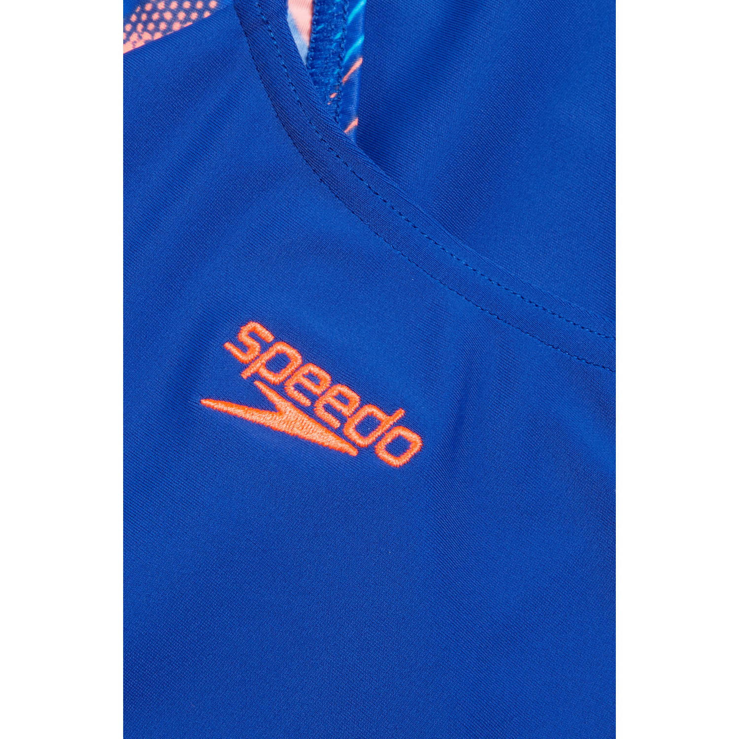 Speedo EnduraFlex sportbadpak Muscleback blauw oranje