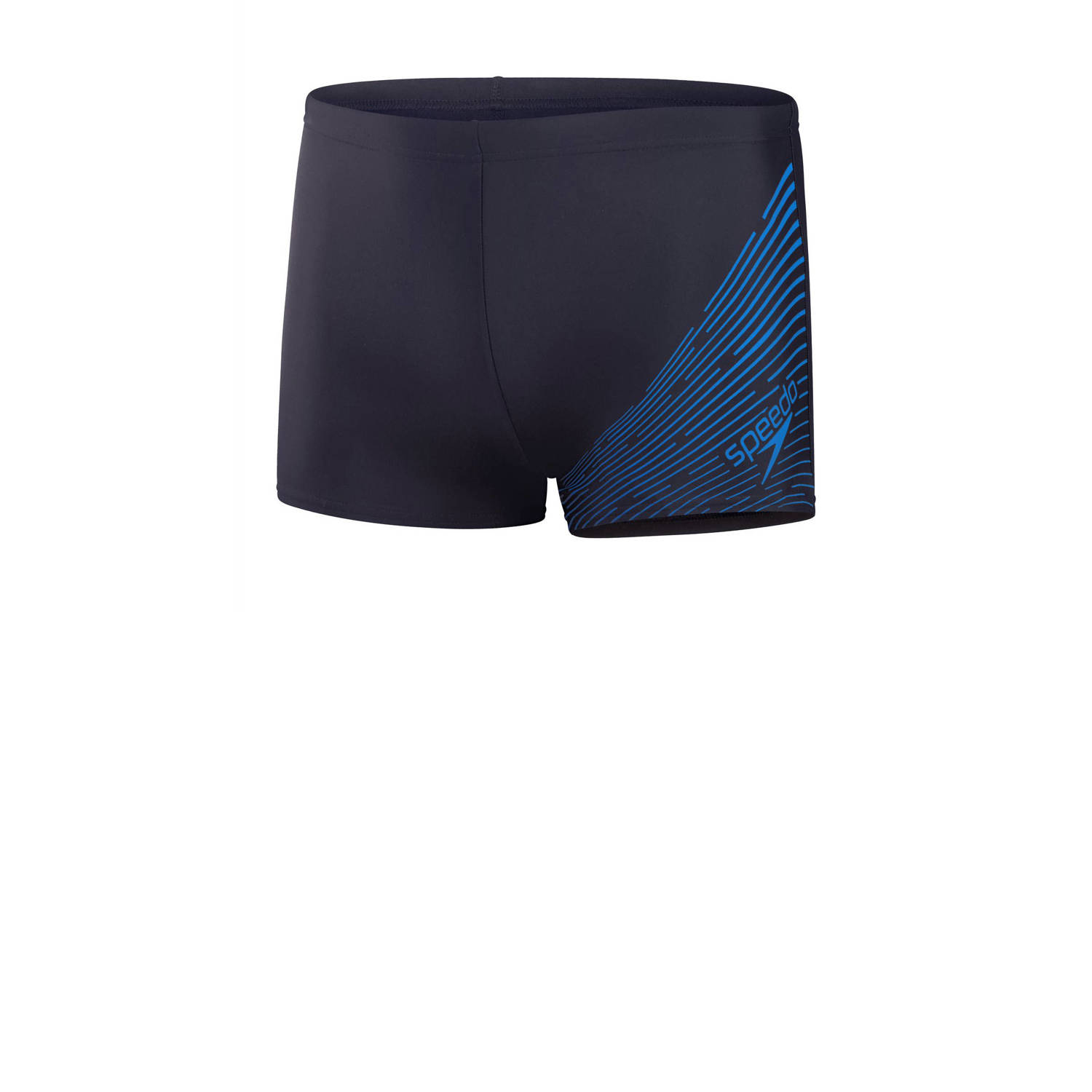 Speedo zwemboxer Medley Logo donkerblauw blauw