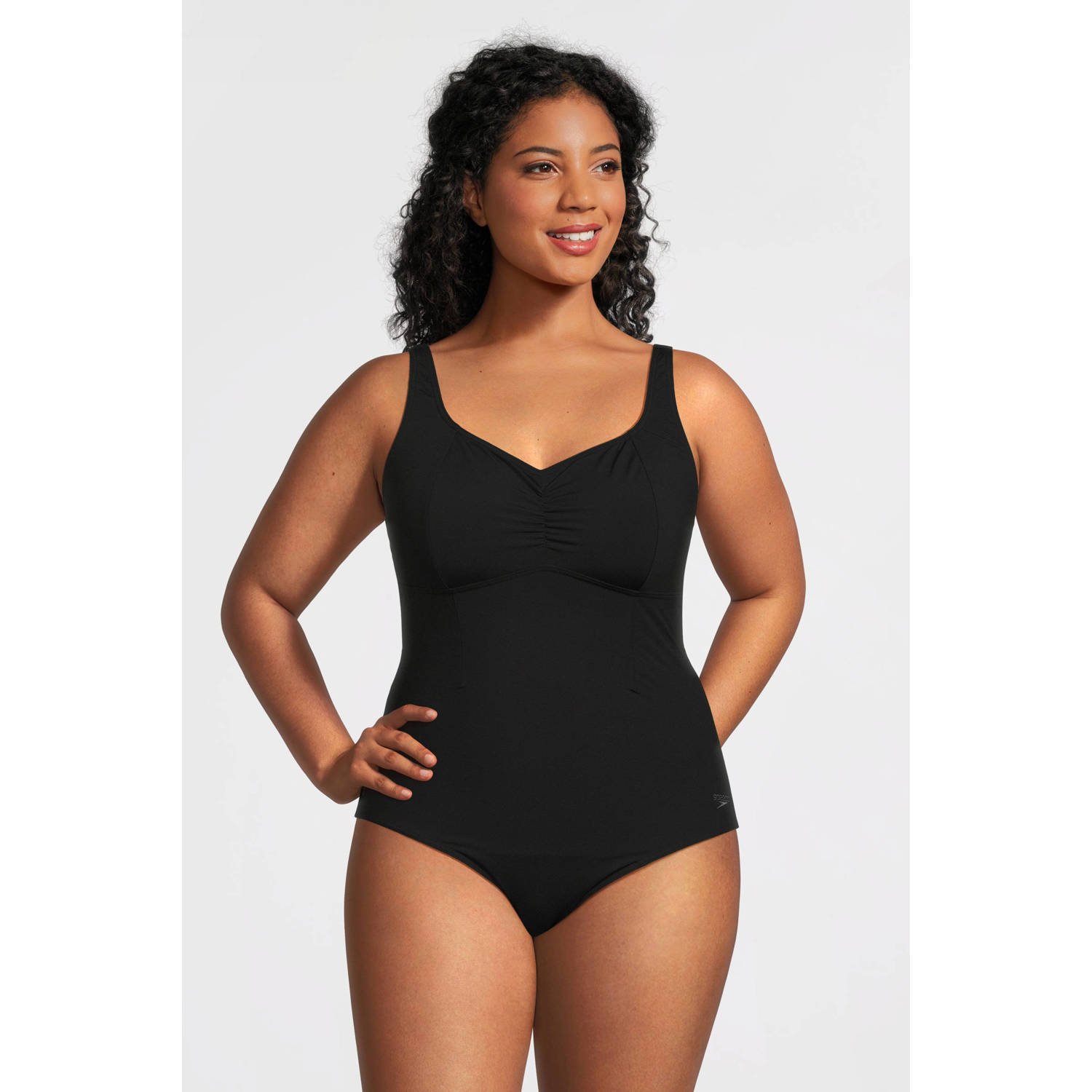 Speedo Shape Comprex corrigerend badpak AquaNite zwart
