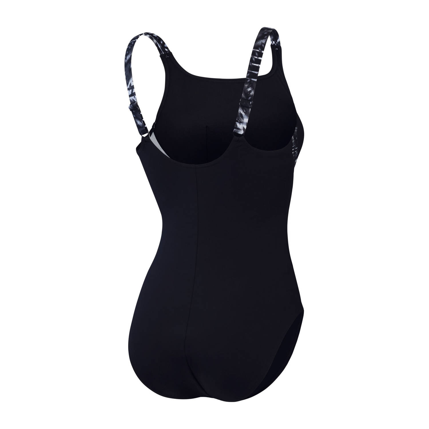 Speedo Shape Comprex corrigerend badpak Splice zwart