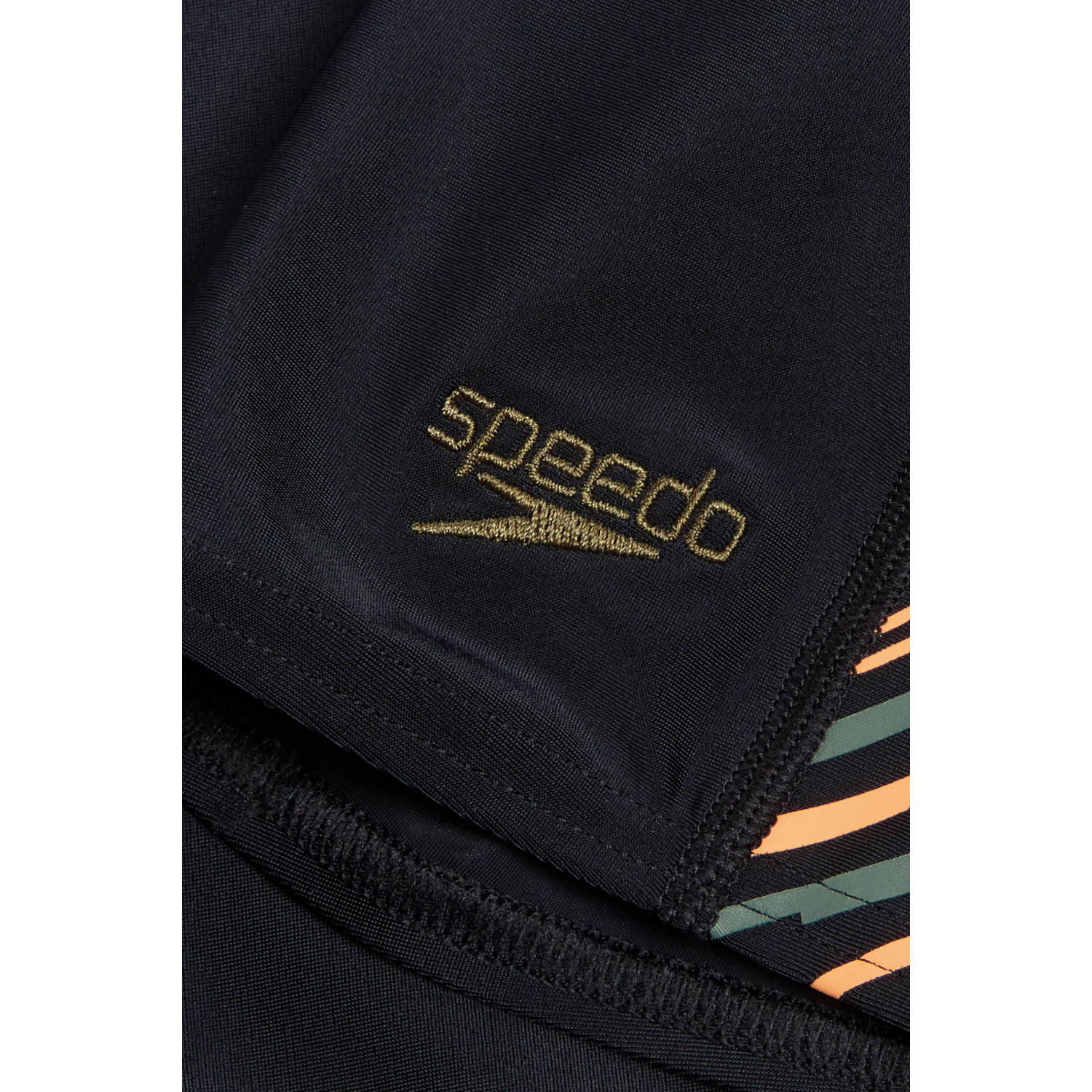 Speedo EnduraFlex jammer zwart oranje
