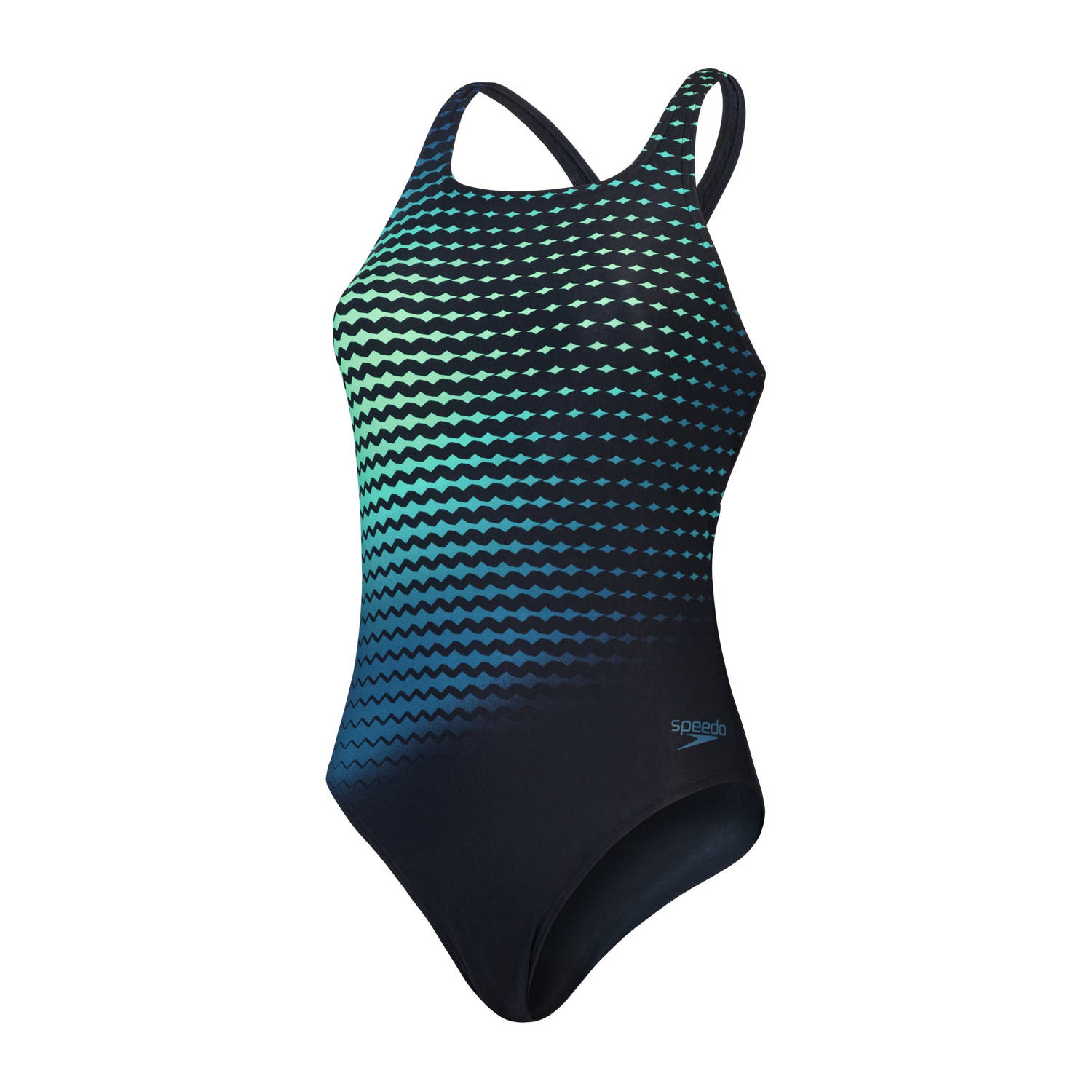 Speedo Endurance+ MAX sportbadpak Medalist zwart petrol