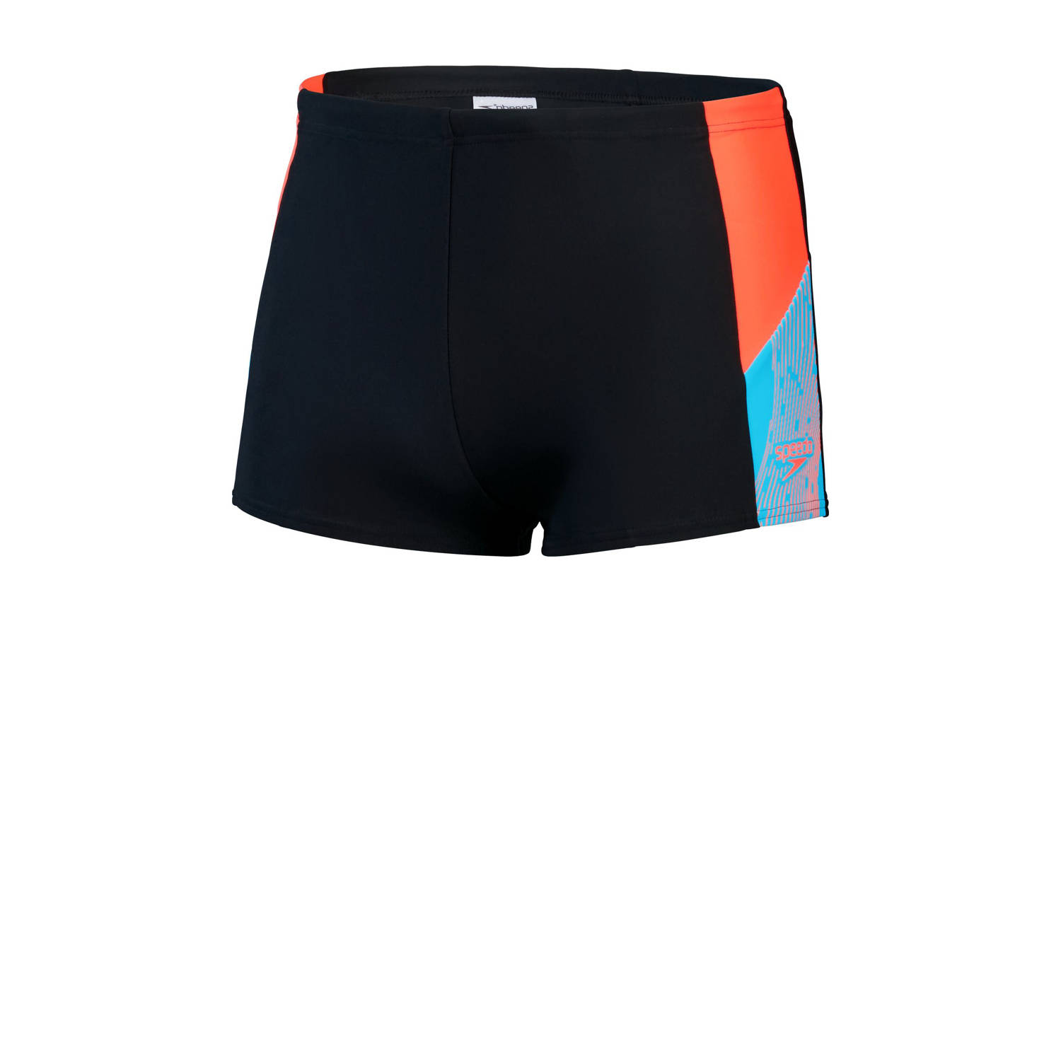 Speedo EnduraFlex zwemboxer Dive zwart rood blauw