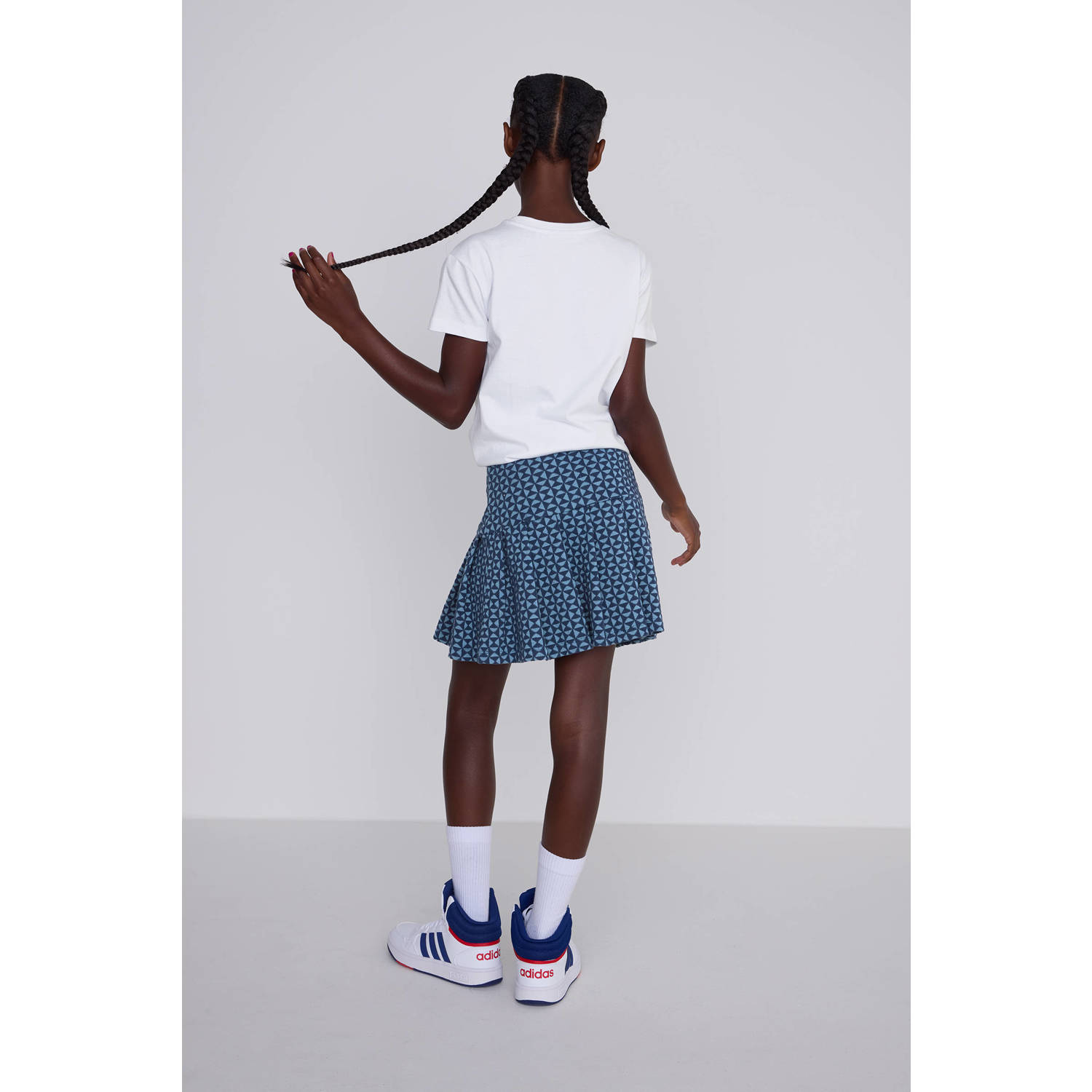 Coolcat Rok Mackenzie met Geometrisch Jacquard Patroon