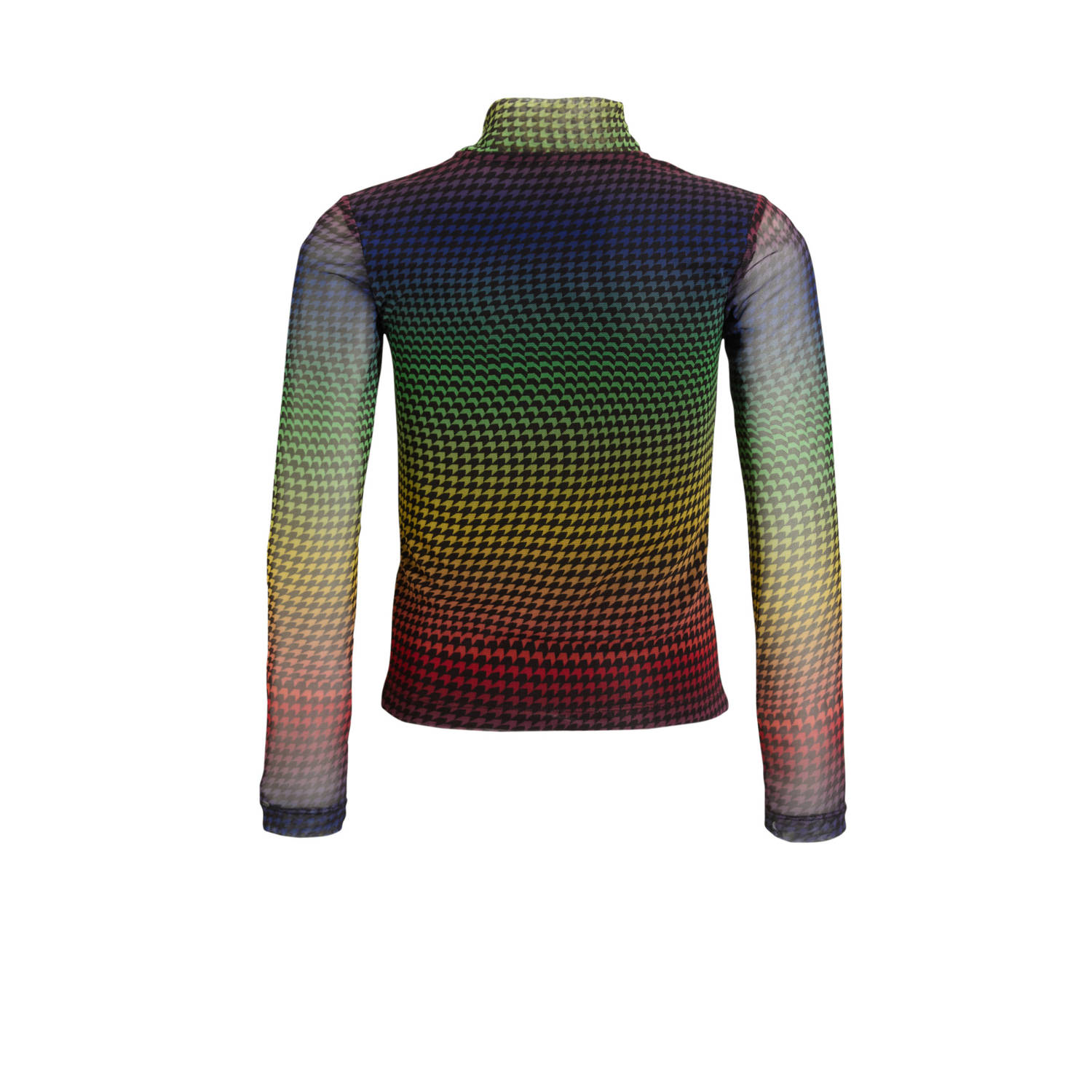 Coolcat Longsleeve Rainbow Mesh Top