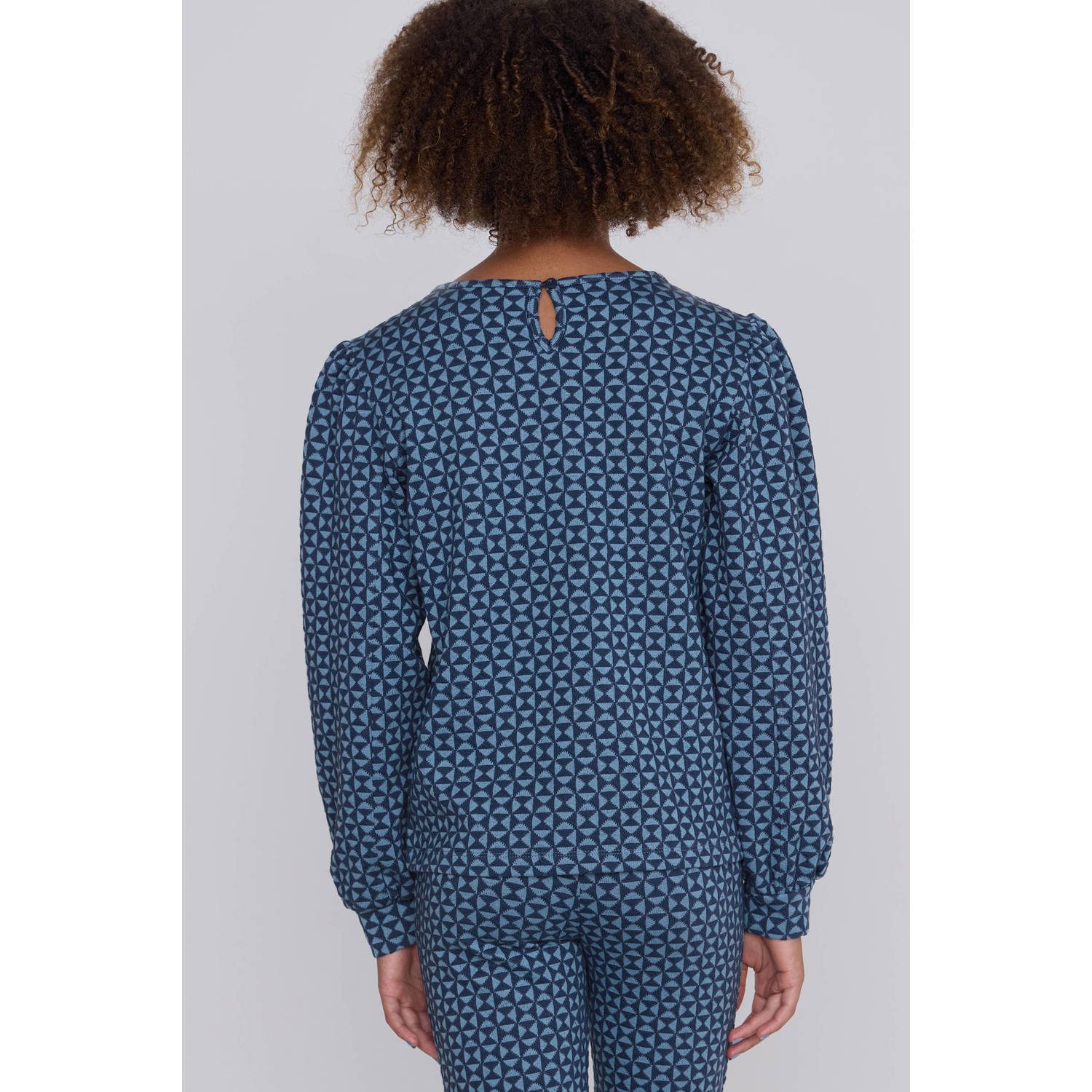Coolcat Sweater Nina met Geometrisch Jacquard Patroon