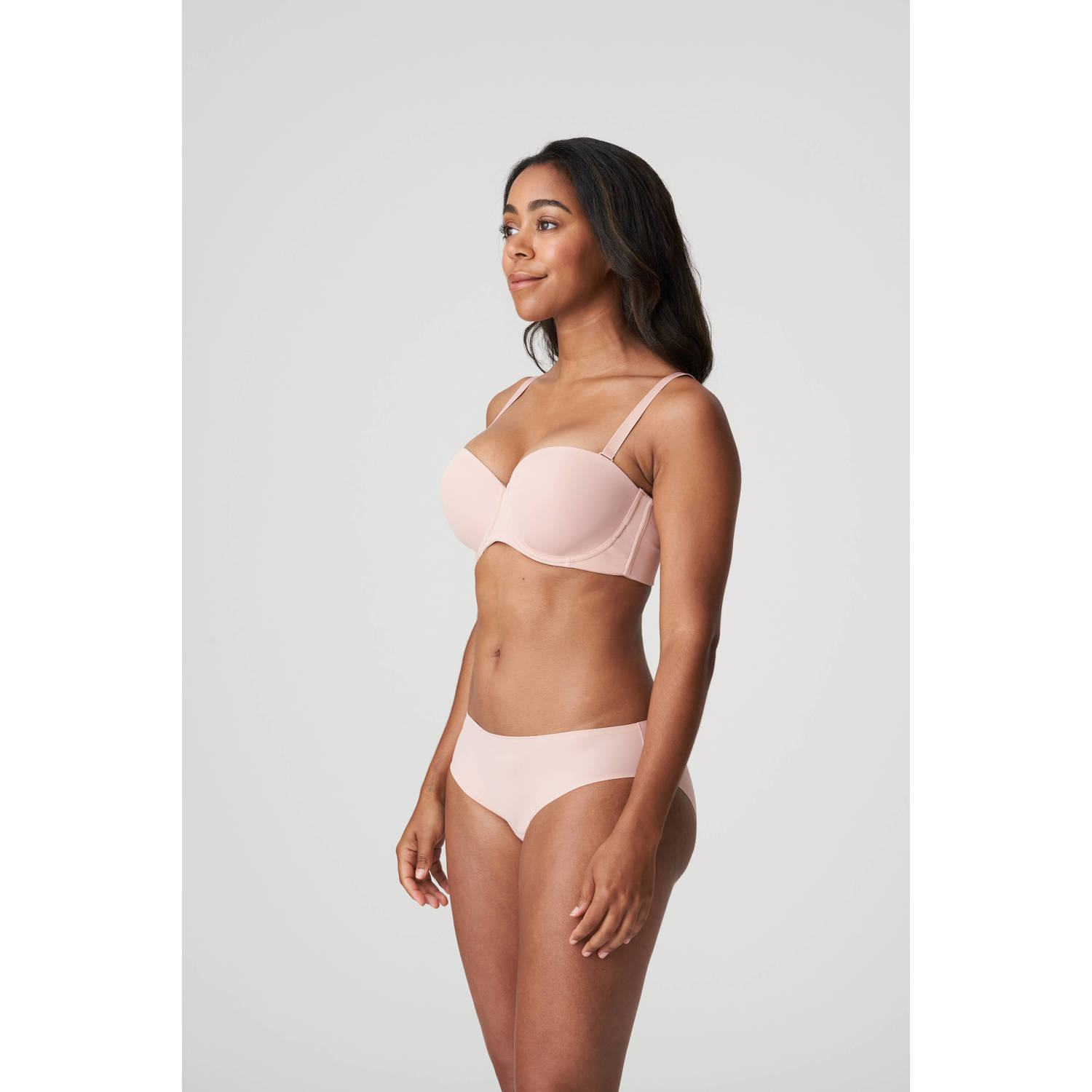 PrimaDonna Twist voorgevormde strapless beugelbh Figuras lichtroze