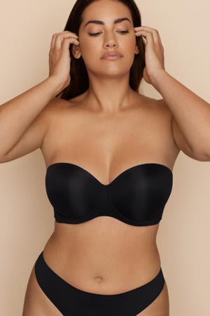 voorgevormde strapless beugelbh Figuras zwart
