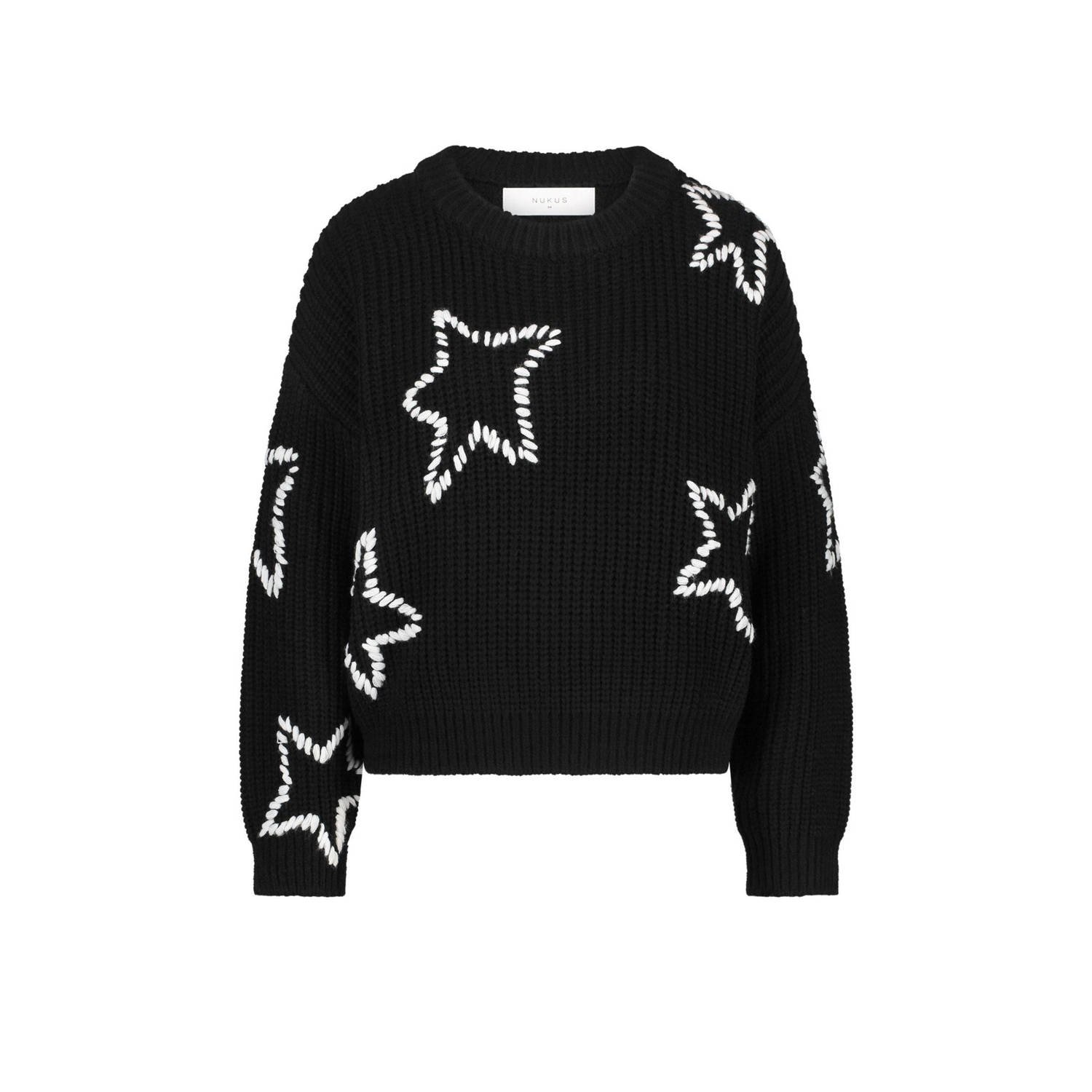 NUKUS Dames Truien & Vesten Atlanta Pullover Zwart
