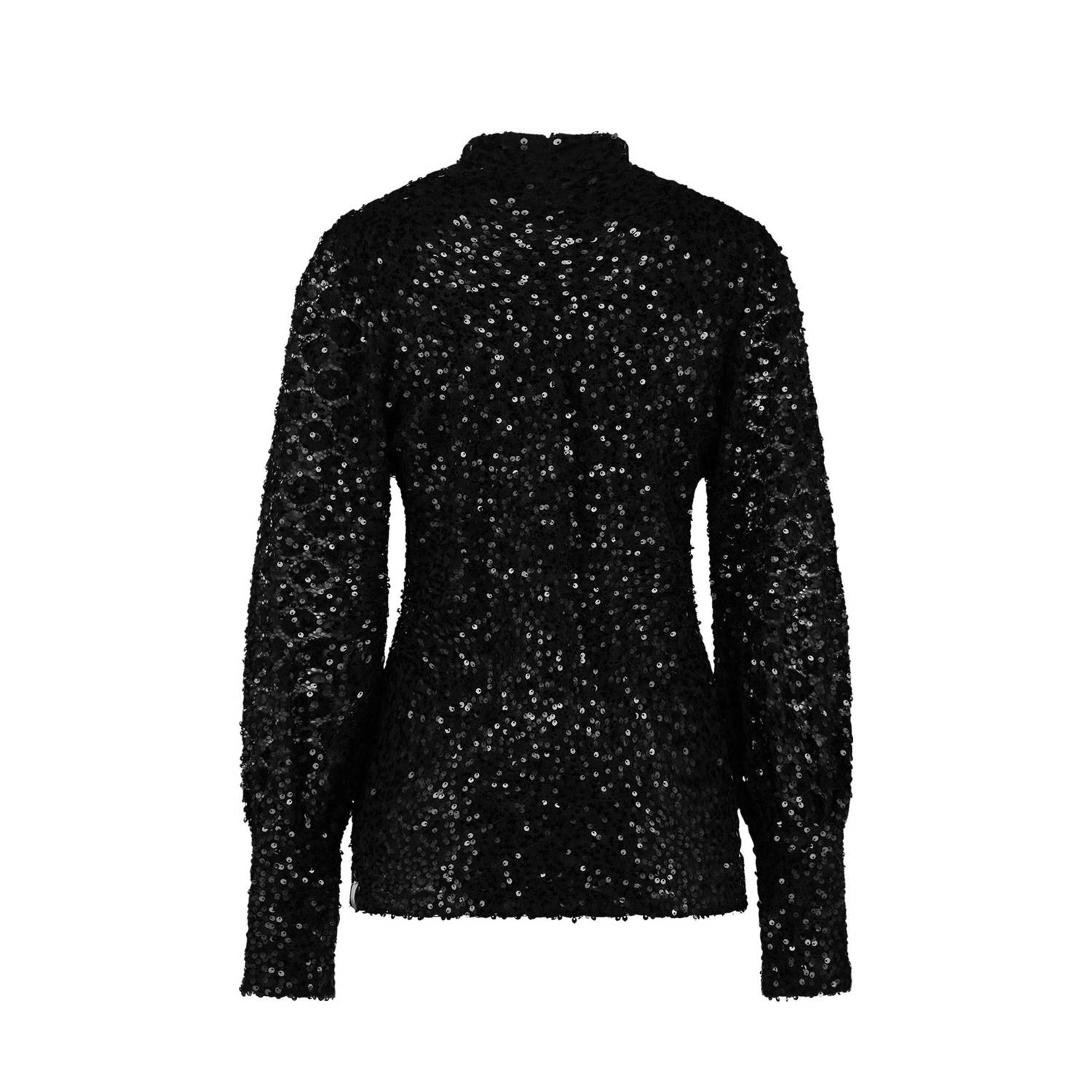 NUKUS Dames Tops & T-shirts Stella Top Paillet Zwart