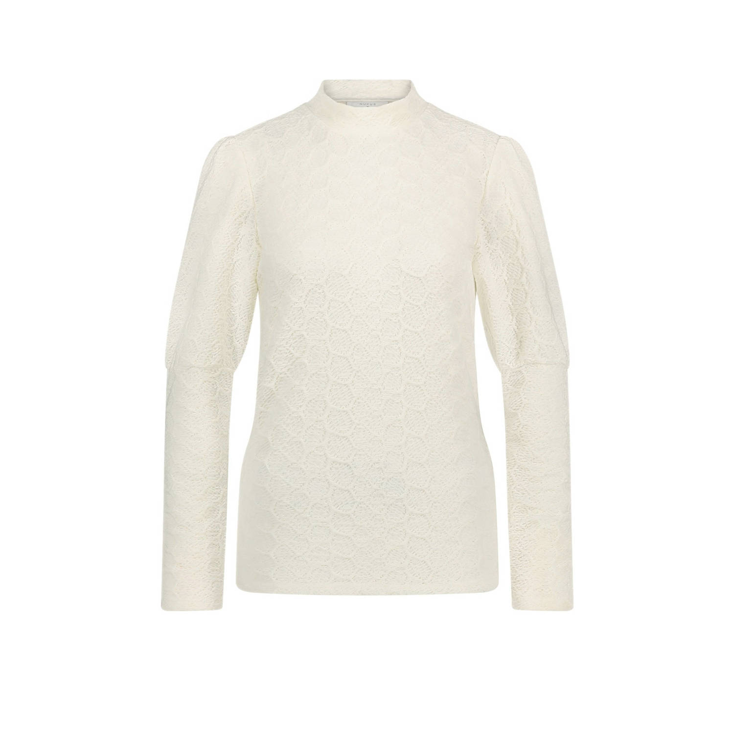 NUKUS Dames Tops & T-shirts Merida Top Chain Wit