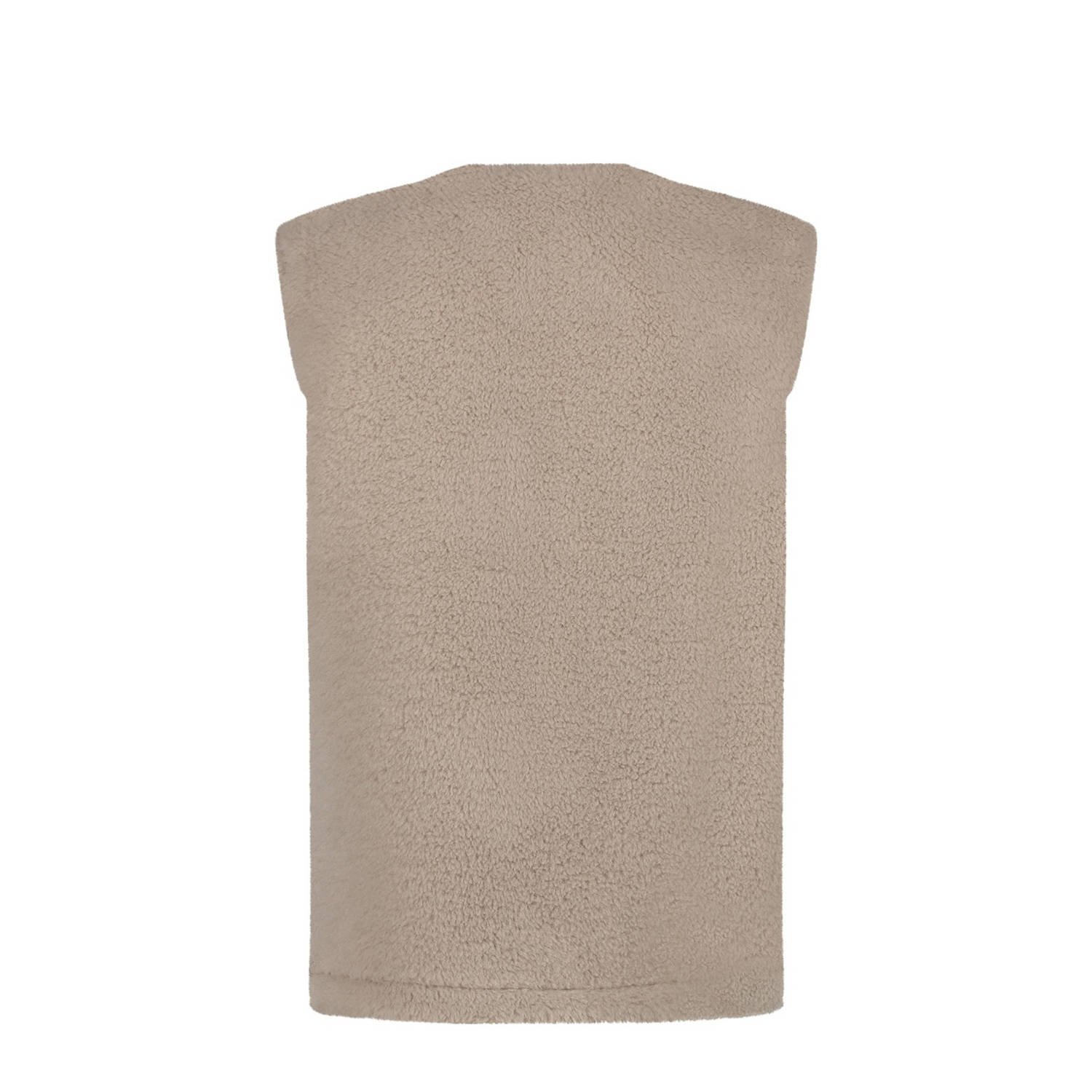 NUKUS gilet jillian lichtbruin bruin