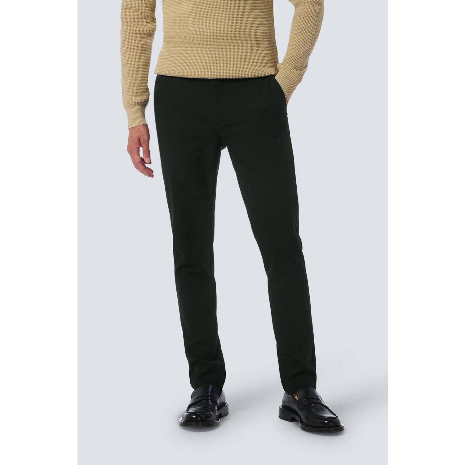 No Excess regular fit chino Sedoc zwart