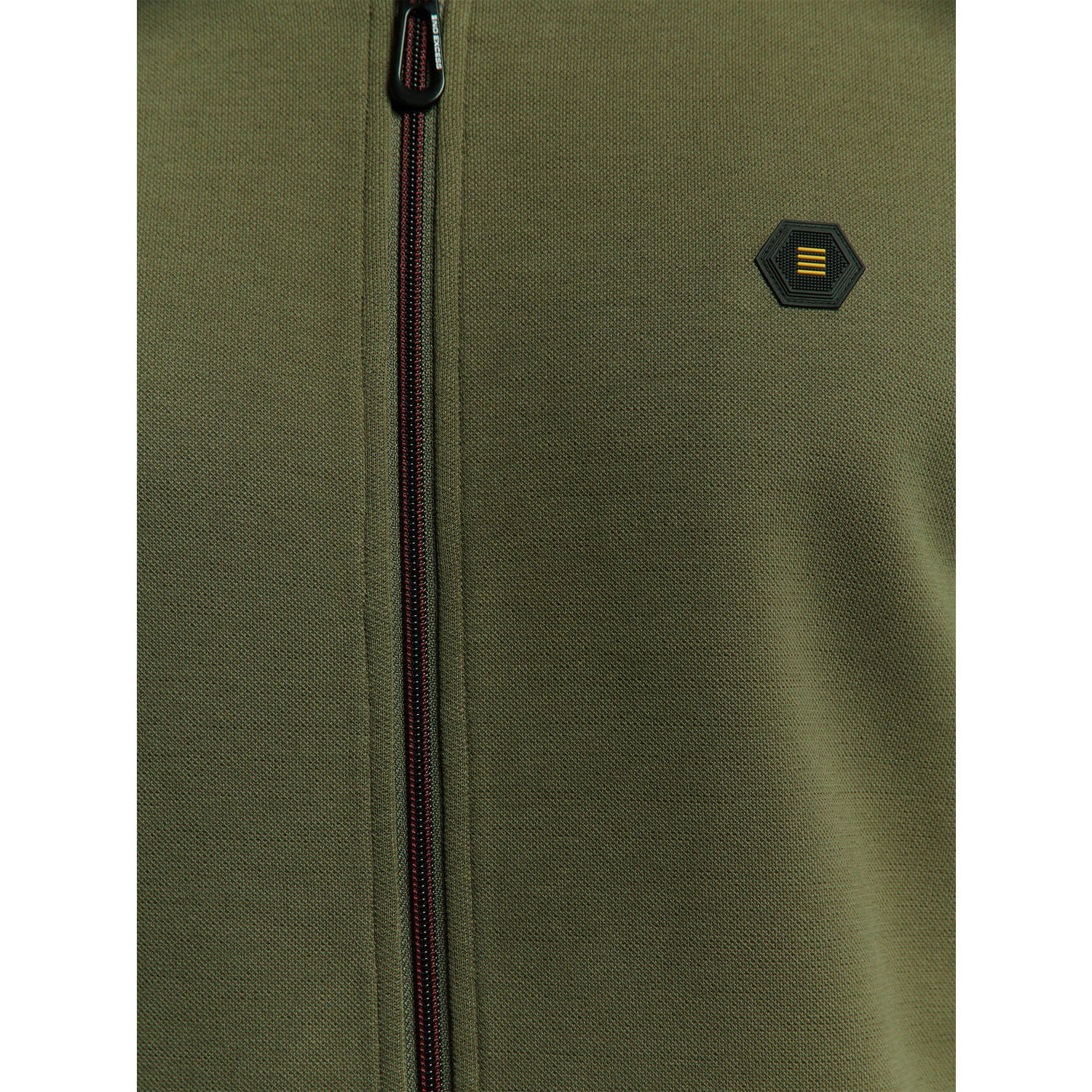 No Excess sweatvest groen
