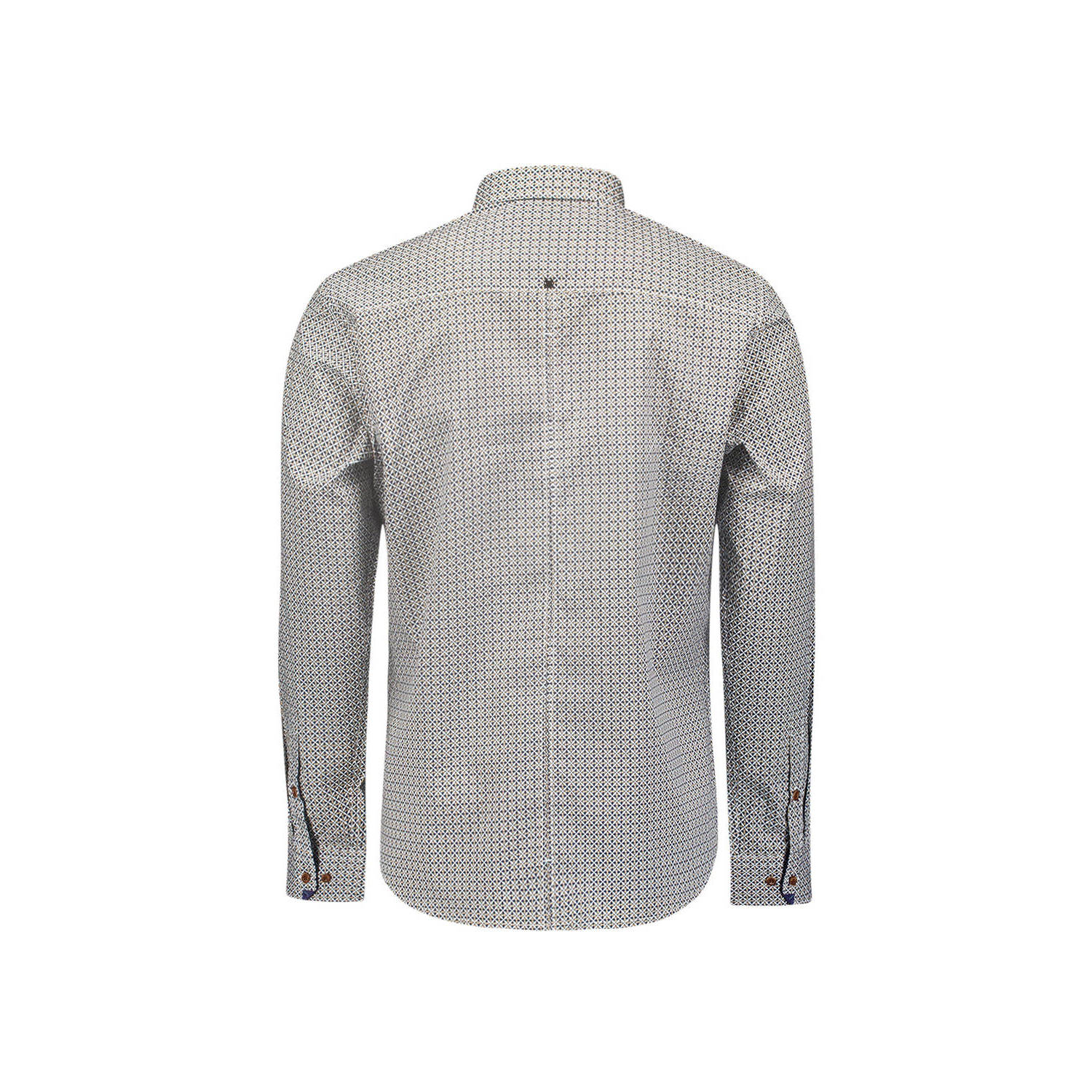 No Excess regular fit overhemd met all over print night