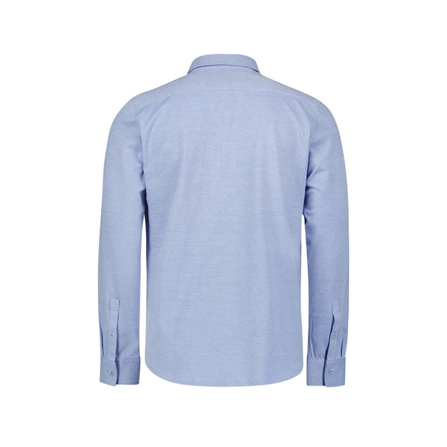 No Excess regular fit overhemd office blue