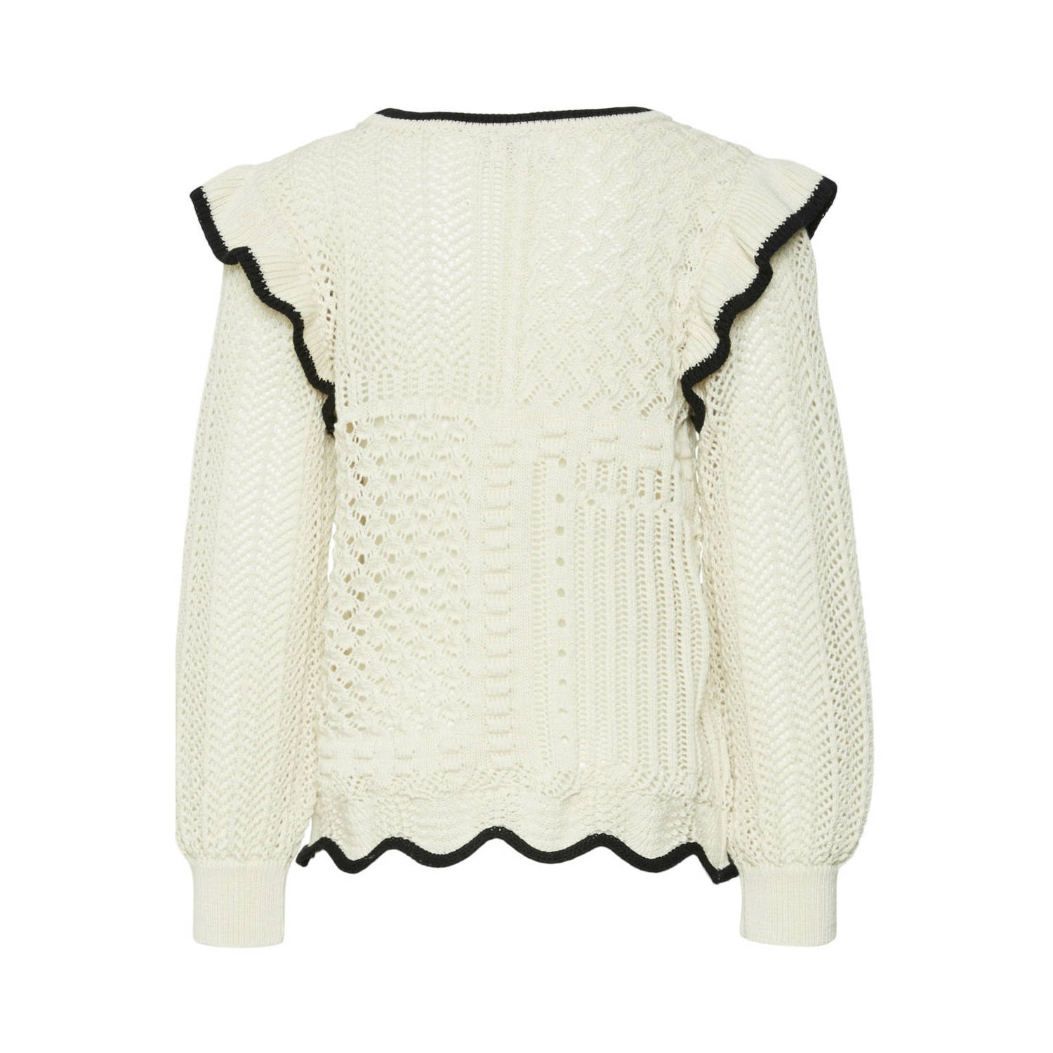 VERO MODA GIRL gebreide trui ecru